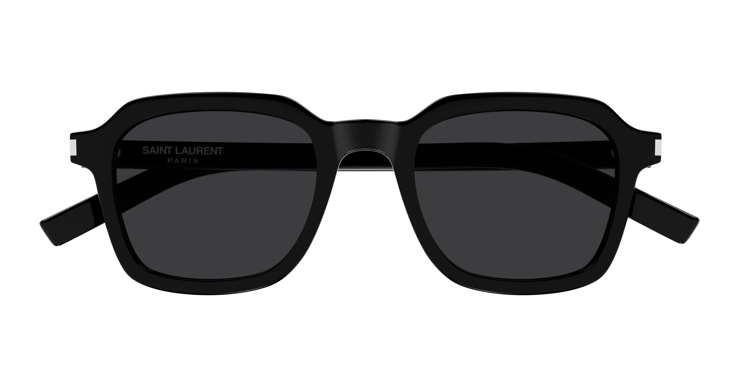 SAINT LAURENT SL 715 SLIM 001 Occhiali da sole Acetato Nero Nero Squadrata - immagine 3