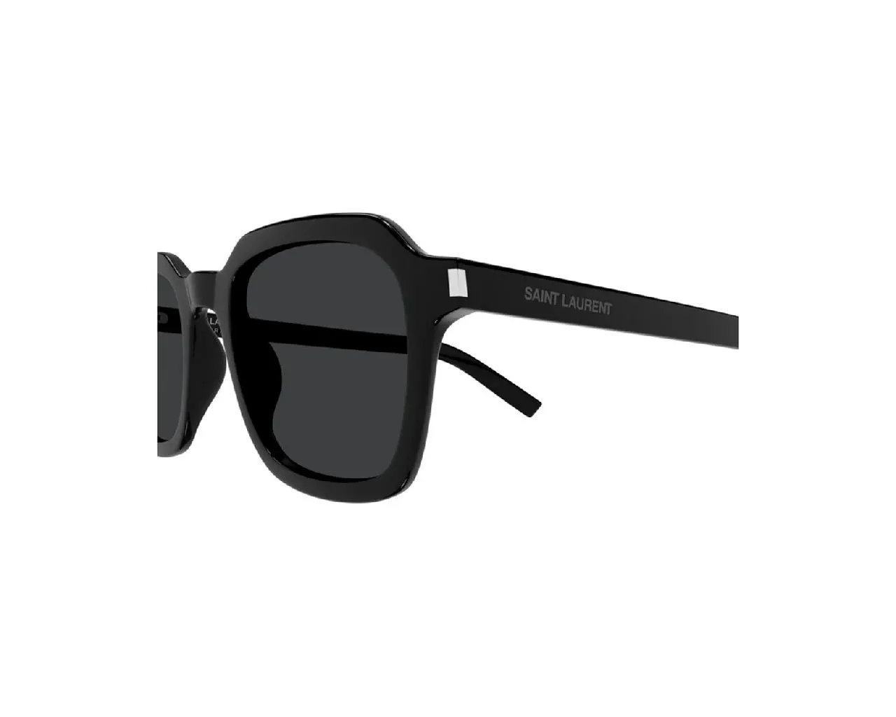 SAINT LAURENT SL 715 SLIM 001 Occhiali da sole Acetato Nero Nero Squadrata - immagine 4