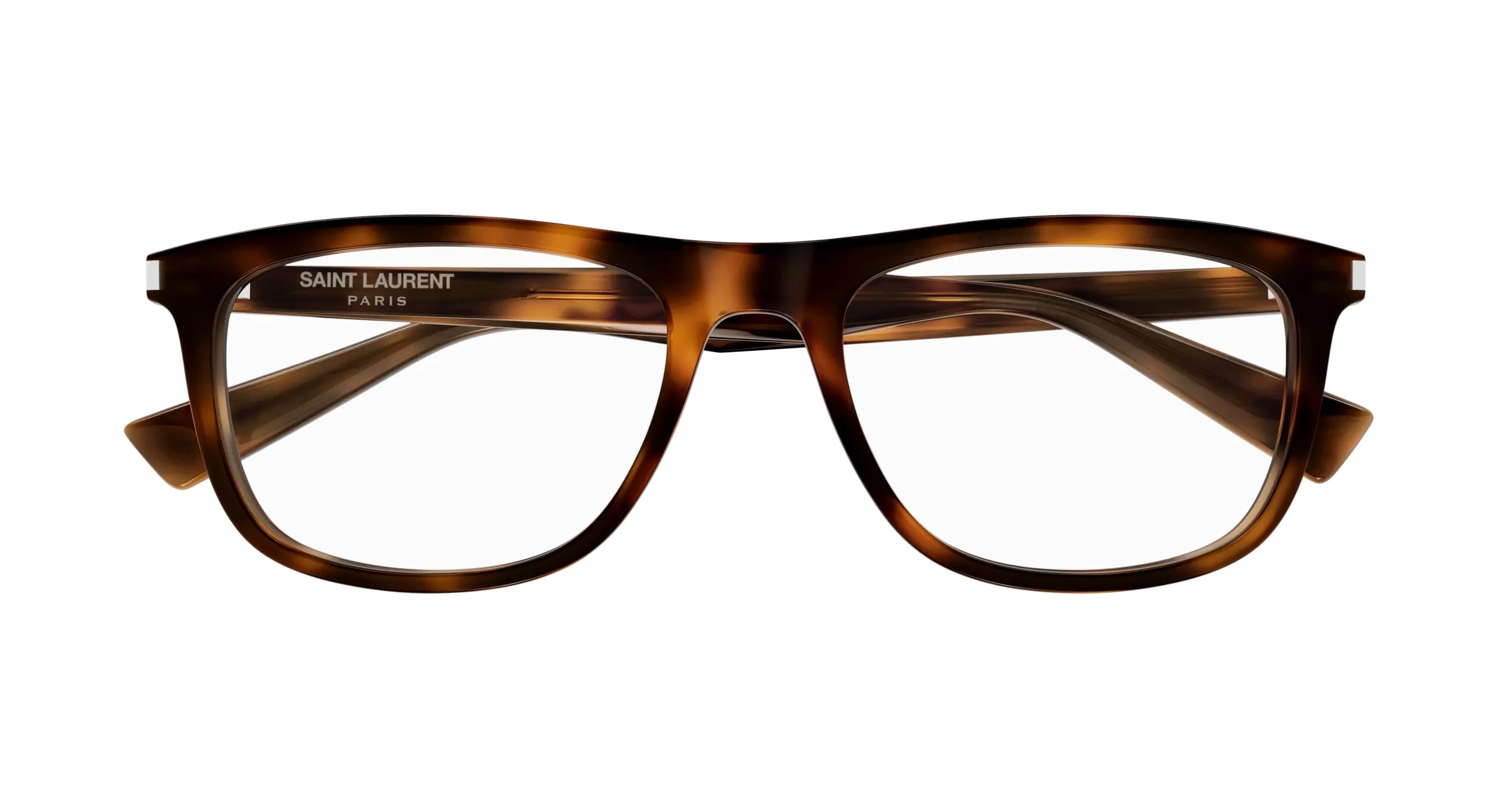 SAINT LAURENT SL 812 007 Montature da vista Acetato Havana Trasparente Squadrata - immagine 2