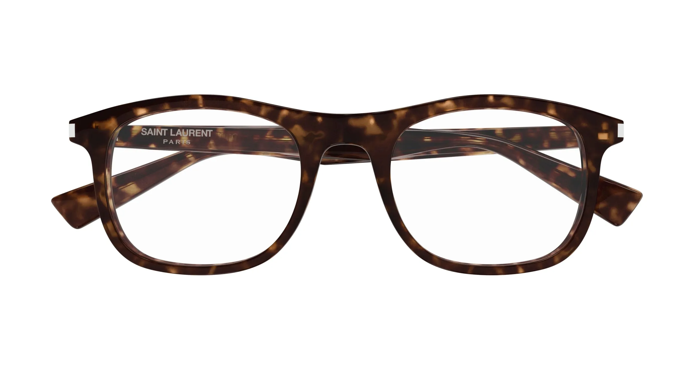 SAINT LAURENT SL 811 002 Montature da vista Acetato Havana Trasparente Squadrata - immagine 2