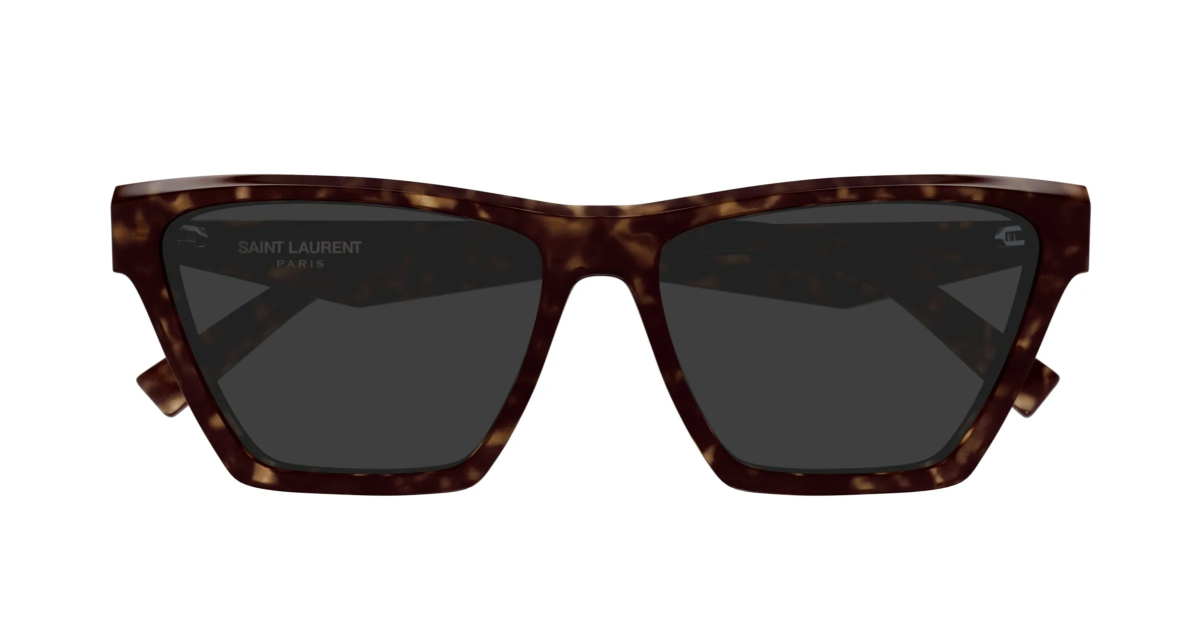 SAINT LAURENT SL M103 006 Occhiali da sole Acetato Havana Grigio Cat Eye - immagine 2