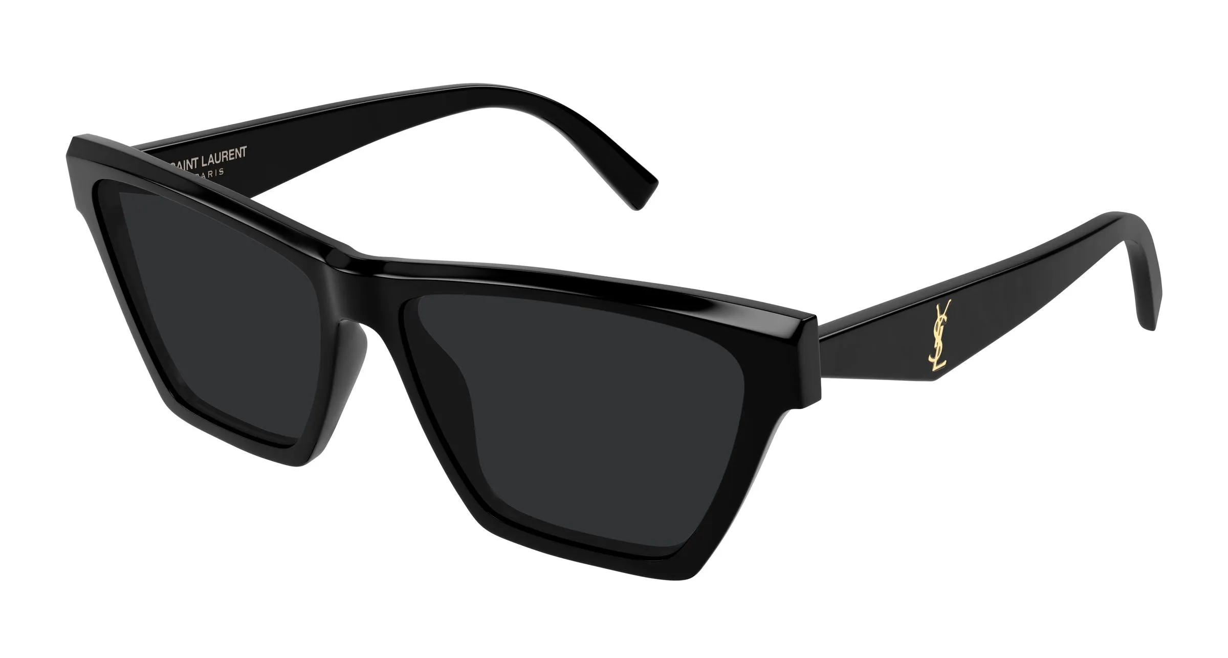 SAINT LAURENT SL M103 005 Occhiali da sole Acetato Nero Nero Cat Eye - immagine 1