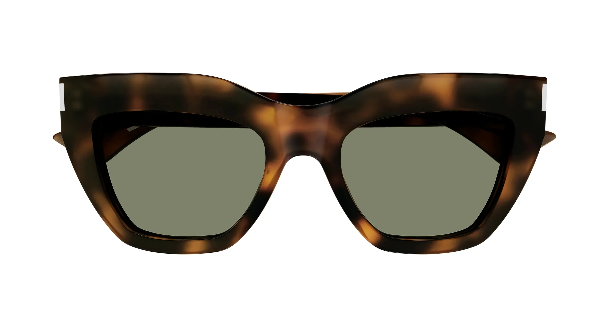 SAINT LAURENT SL 759 003 Occhiali da sole Acetato Havana Verde Cat Eye - immagine 2