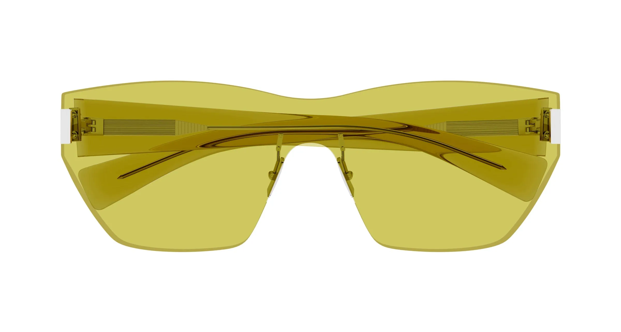 SAINT LAURENT SL 755 003 Occhiali da sole Nylon Giallo Cat Eye - immagine 2