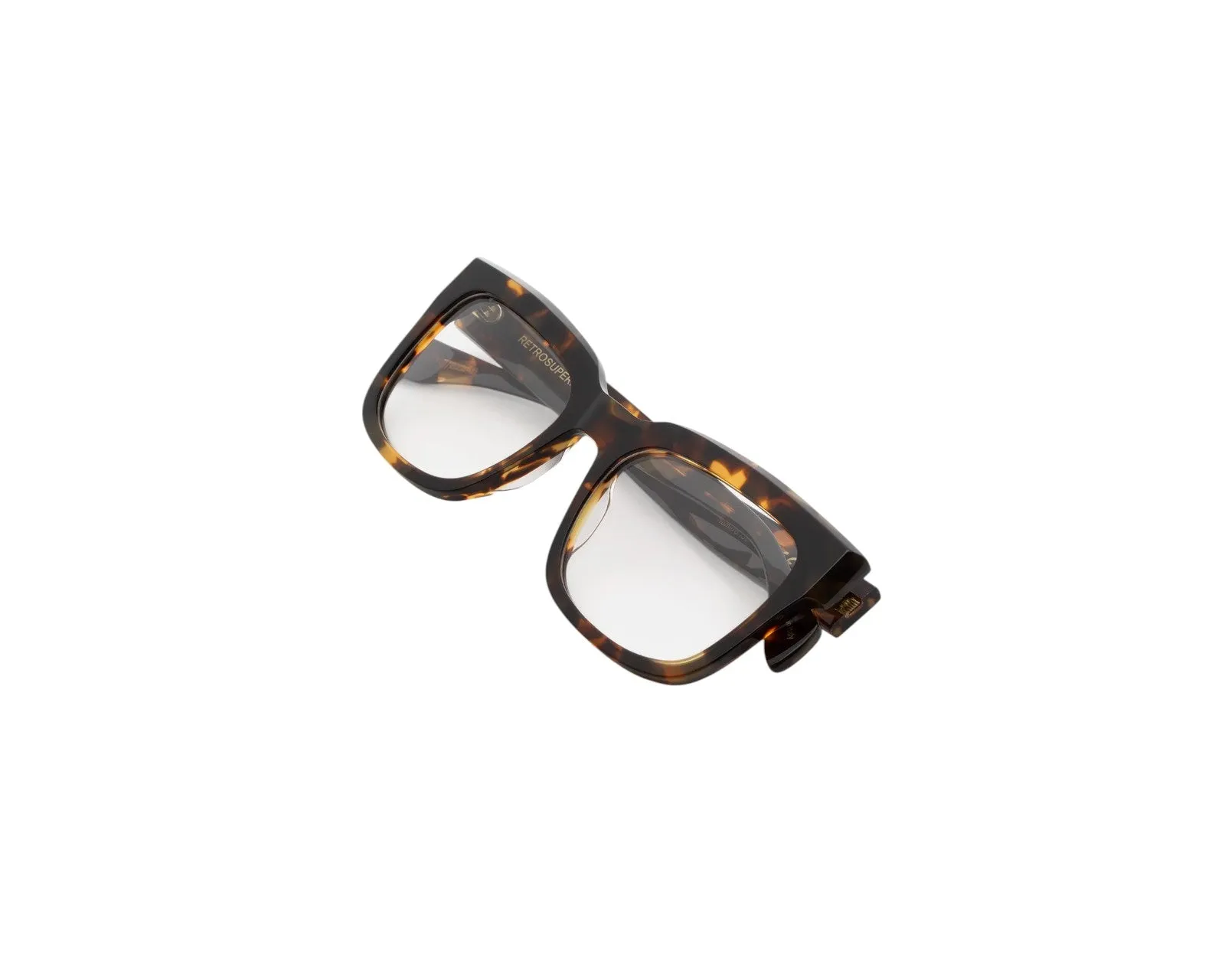 Retrosuperfuture YRF NUMERO 136 BURNT HAVANA Montature da vista Acetato Havana Squadrata - immagine 3