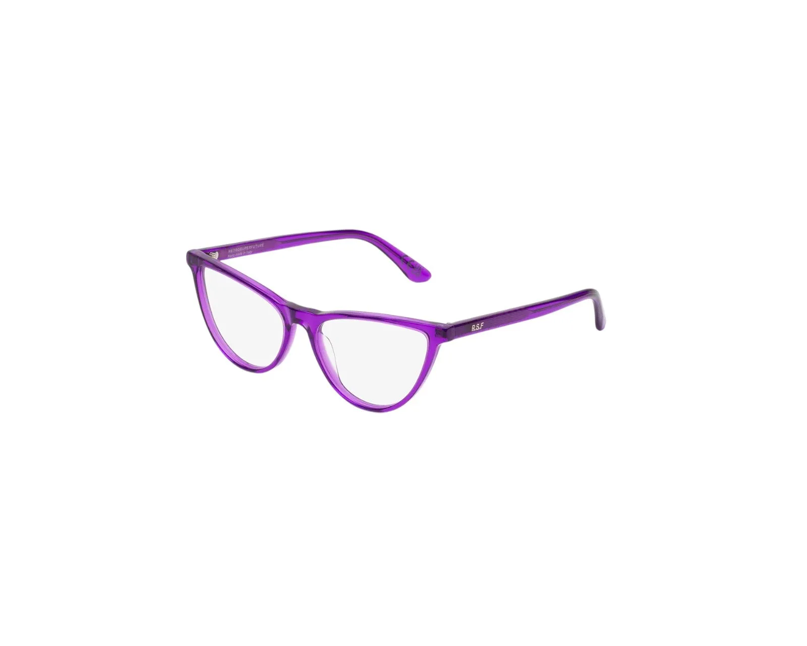 Retrosuperfuture KCR NUMERO 135 VIOLISSIMO Montature da vista Acetato Viola Cat Eye - immagine 1