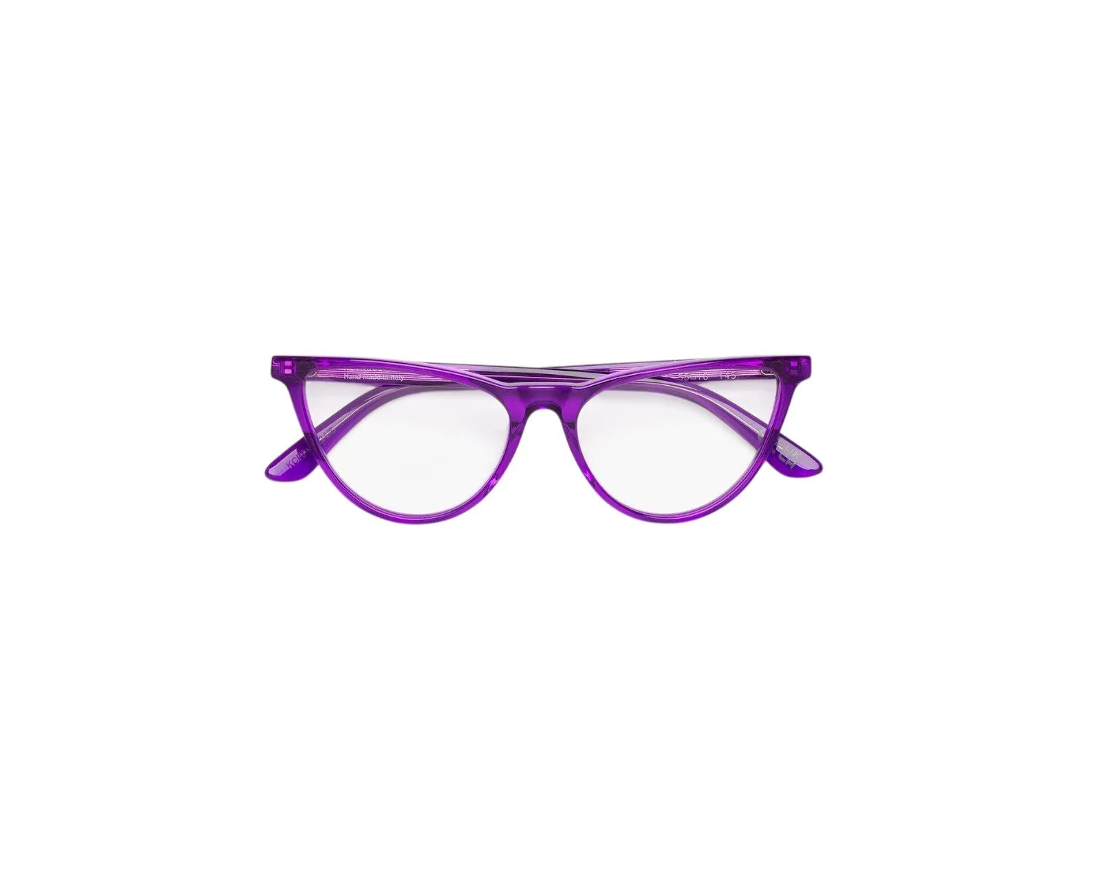 Retrosuperfuture KCR NUMERO 135 VIOLISSIMO Montature da vista Acetato Viola Cat Eye - immagine 2