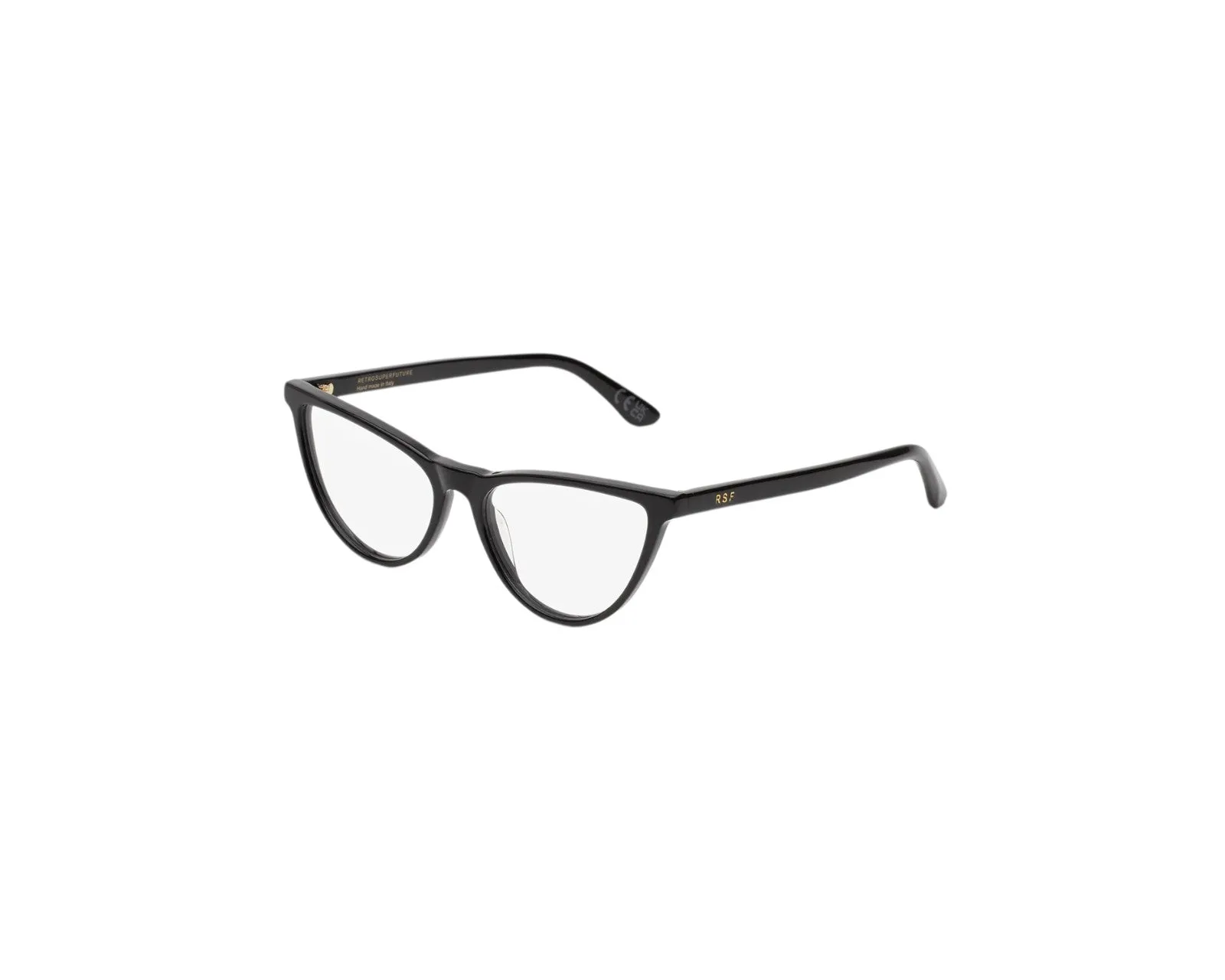 Retrosuperfuture L3Q NUMERO 135 BLACK Montature da vista Acetato Nero Cat Eye - immagine 1
