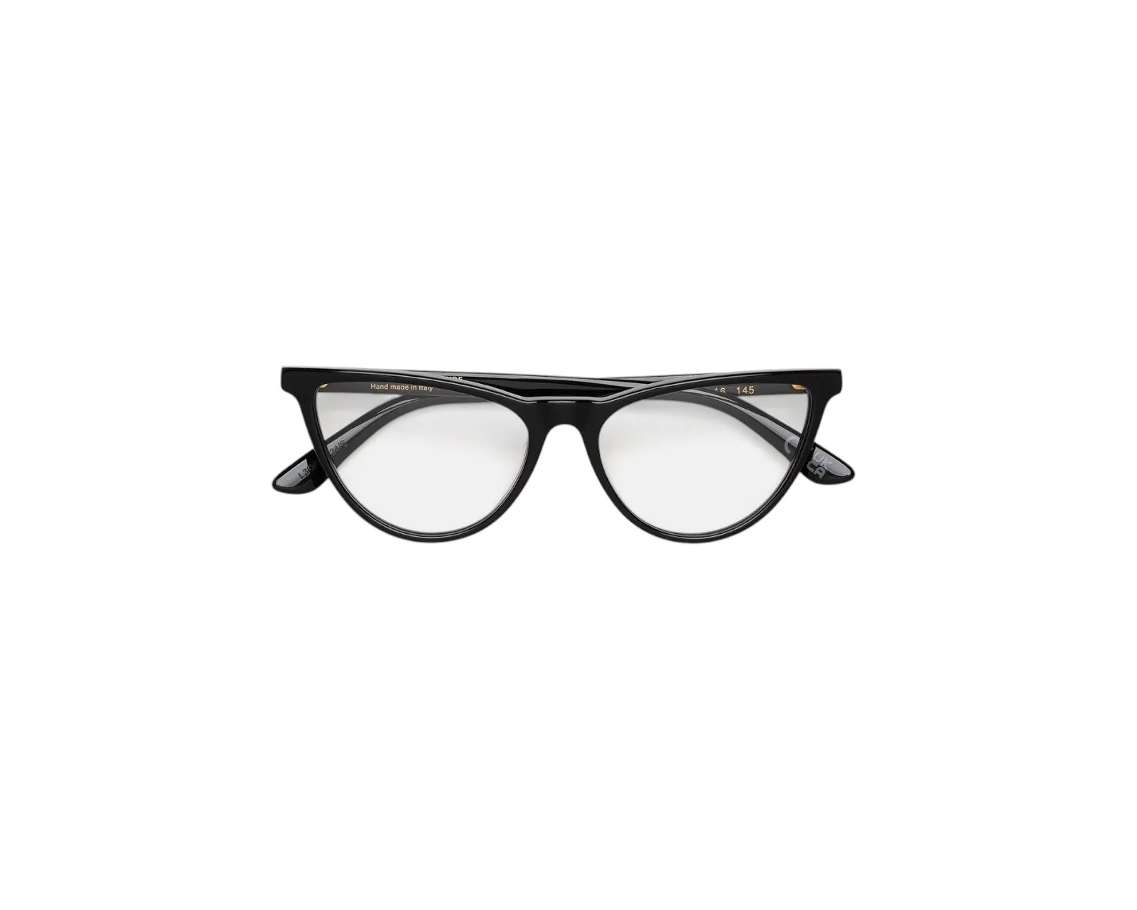 Retrosuperfuture L3Q NUMERO 135 BLACK Montature da vista Acetato Nero Cat Eye - immagine 2