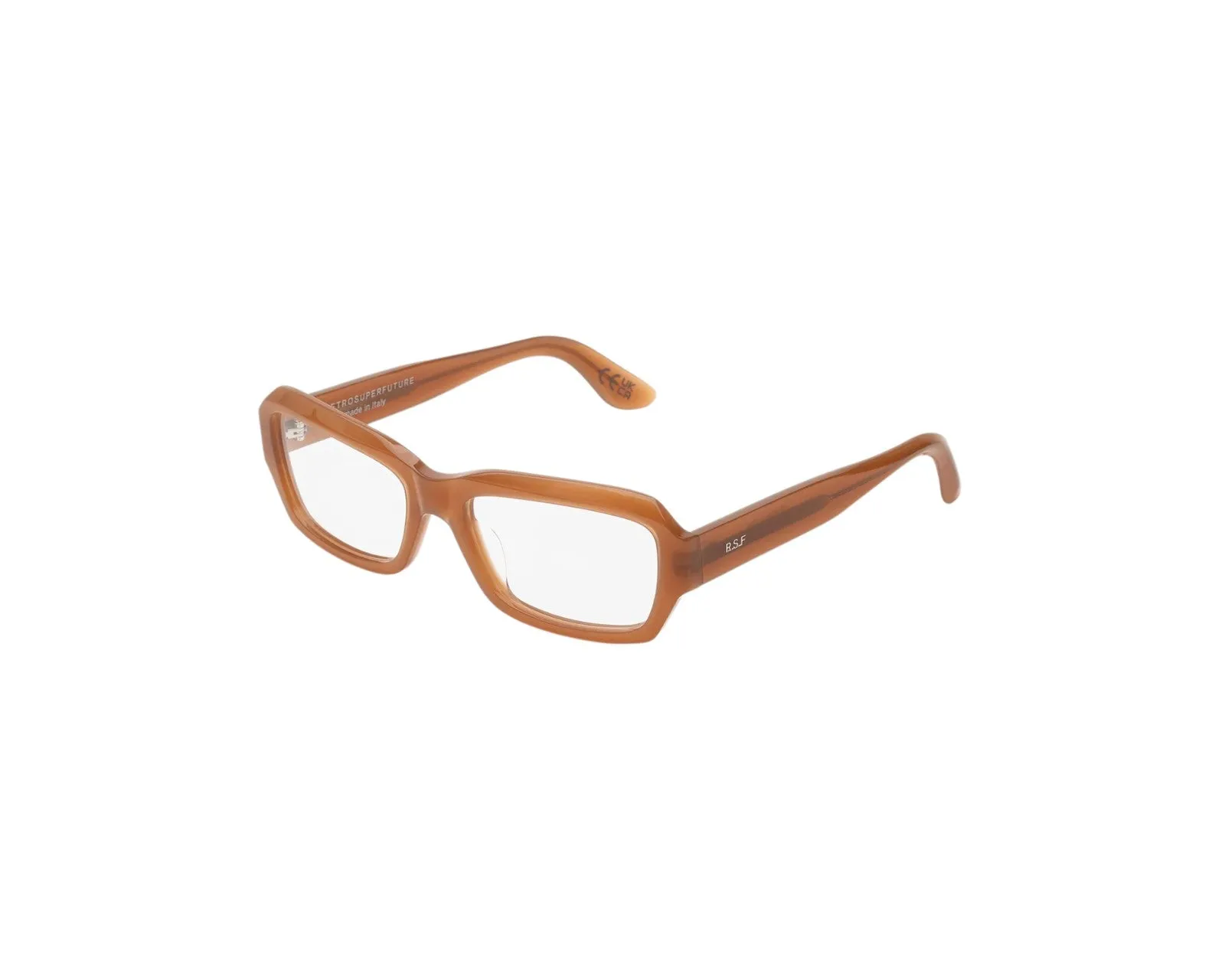Retrosuperfuture UDX NUMERO 134 COLA Montature da vista Acetato Marrone Squadrata - immagine 1