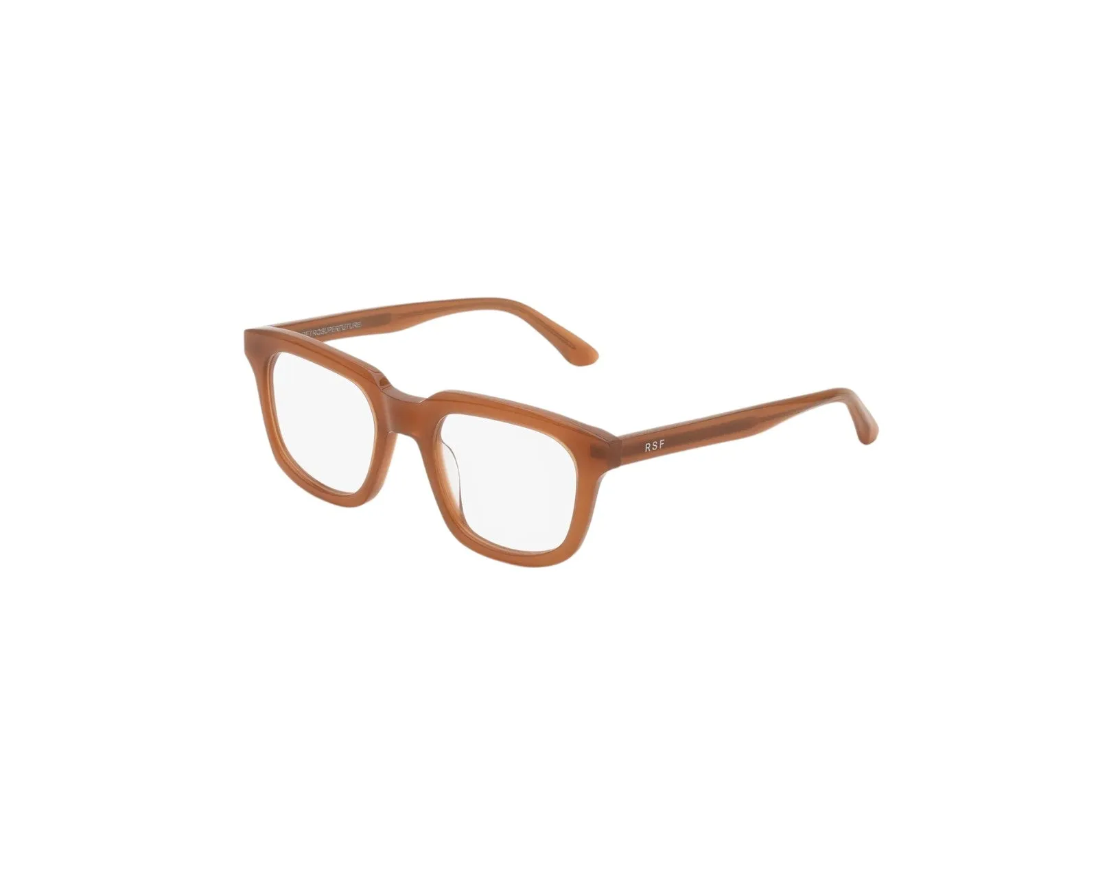 Retrosuperfuture PJQ NUMERO 132 COLA Montature da vista Acetato Marrone Squadrata - immagine 1