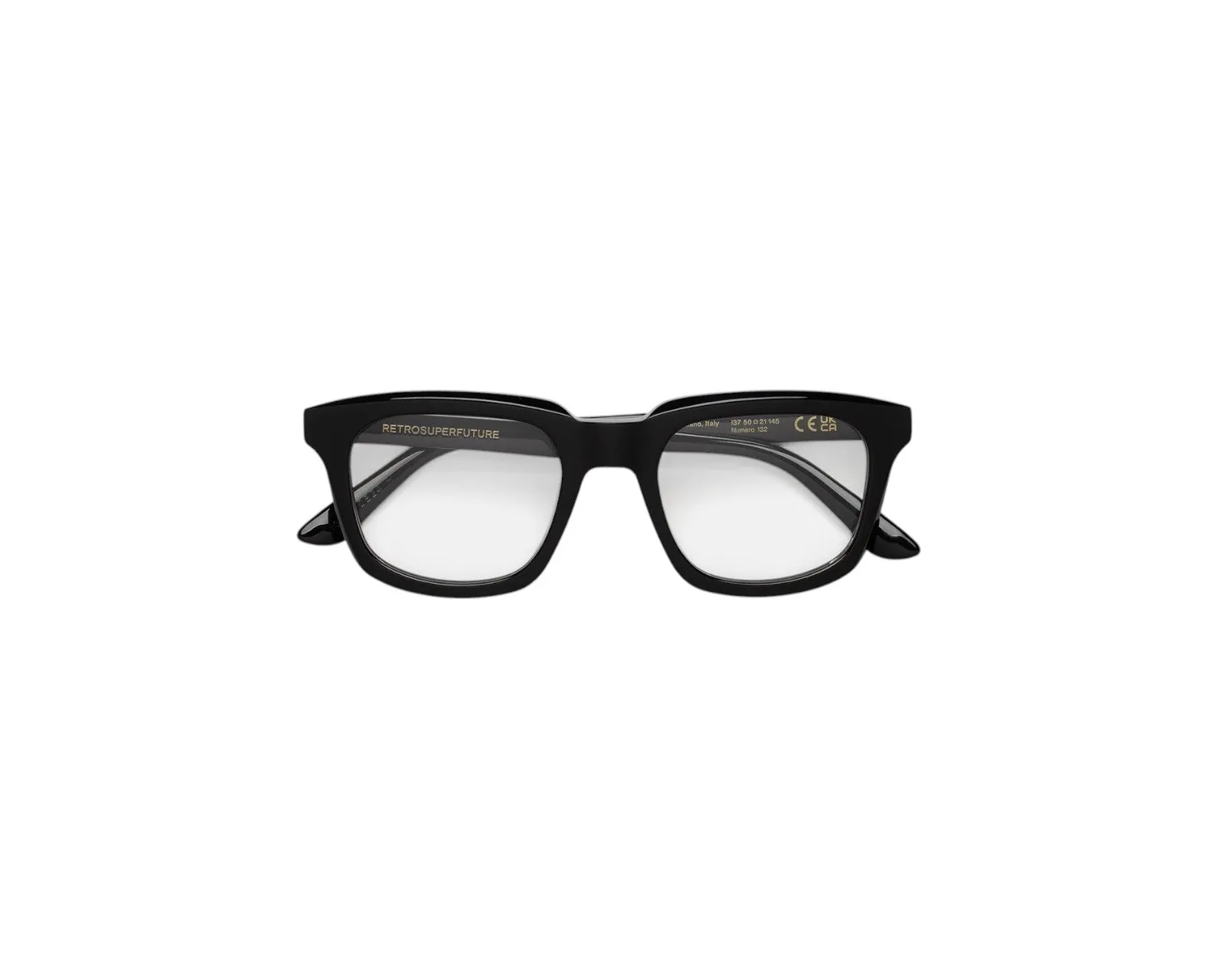 Retrosuperfuture I37 NUMERO 132 BLACK Montature da vista Acetato Nero - immagine 3