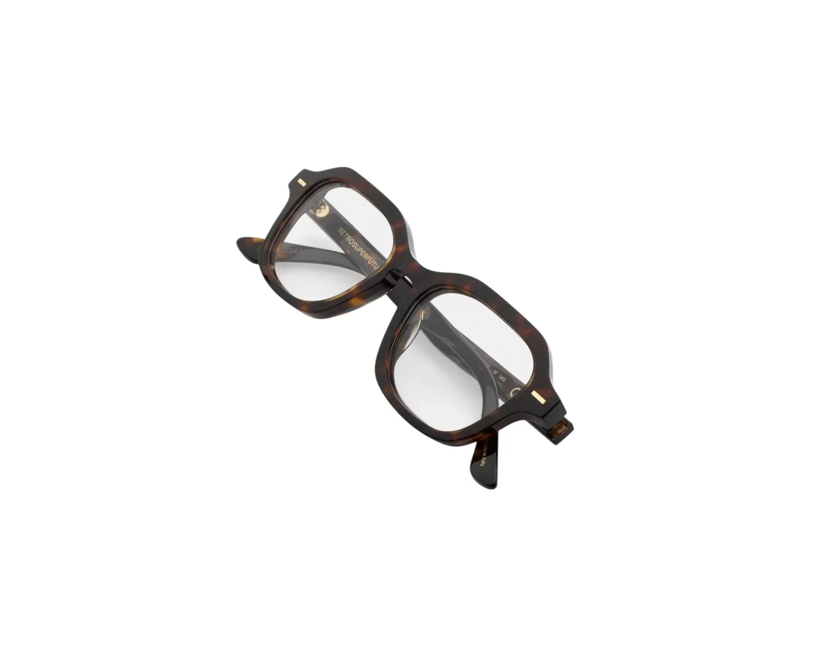Retrosuperfuture S70 NUMERO 130 HAVANA Montature da vista Acetato Havana Squadrata - immagine 3
