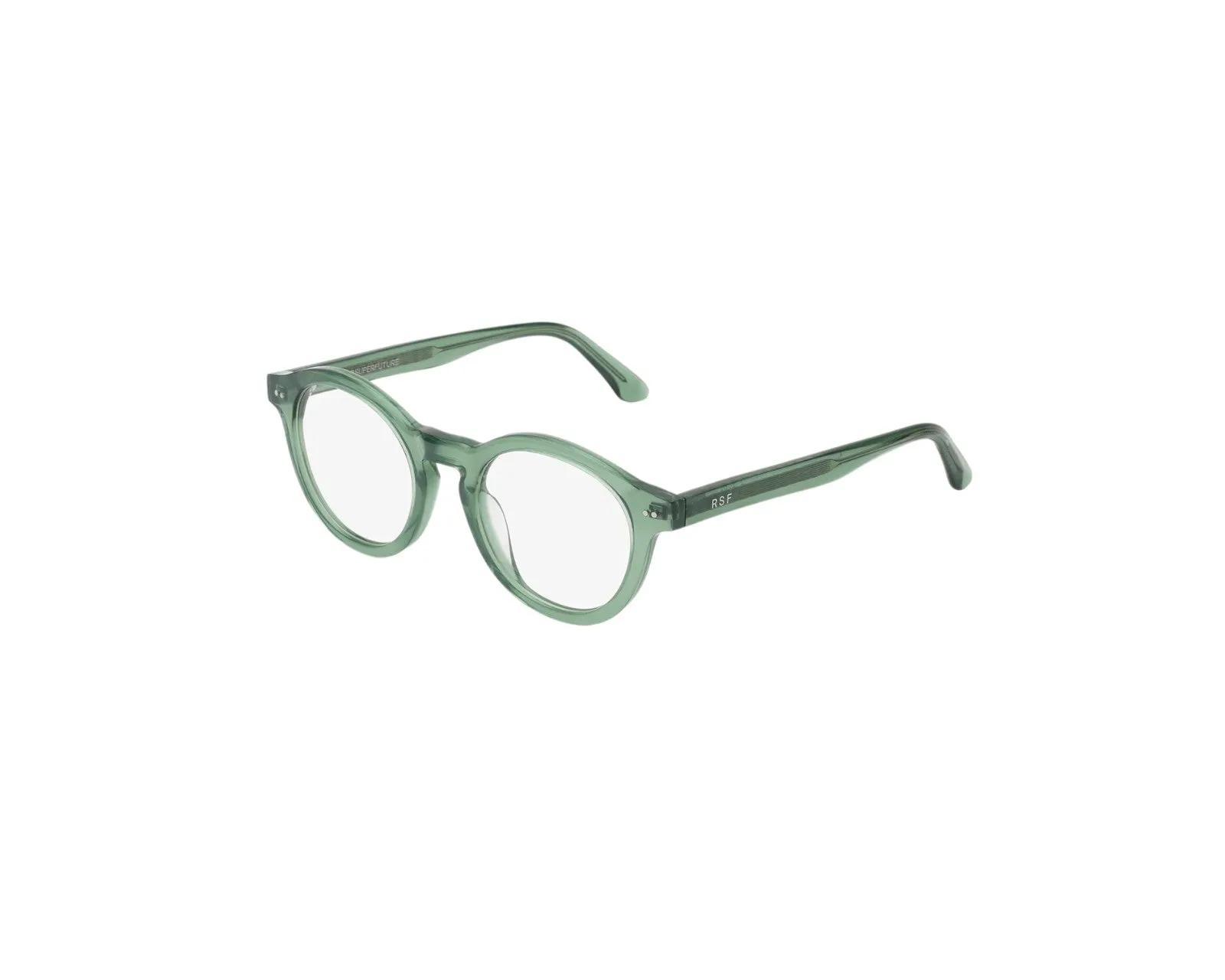 Retrosuperfuture WND NUMERO 129 SALVIA Montature da vista Acetato Verde Rotonda - immagine 1