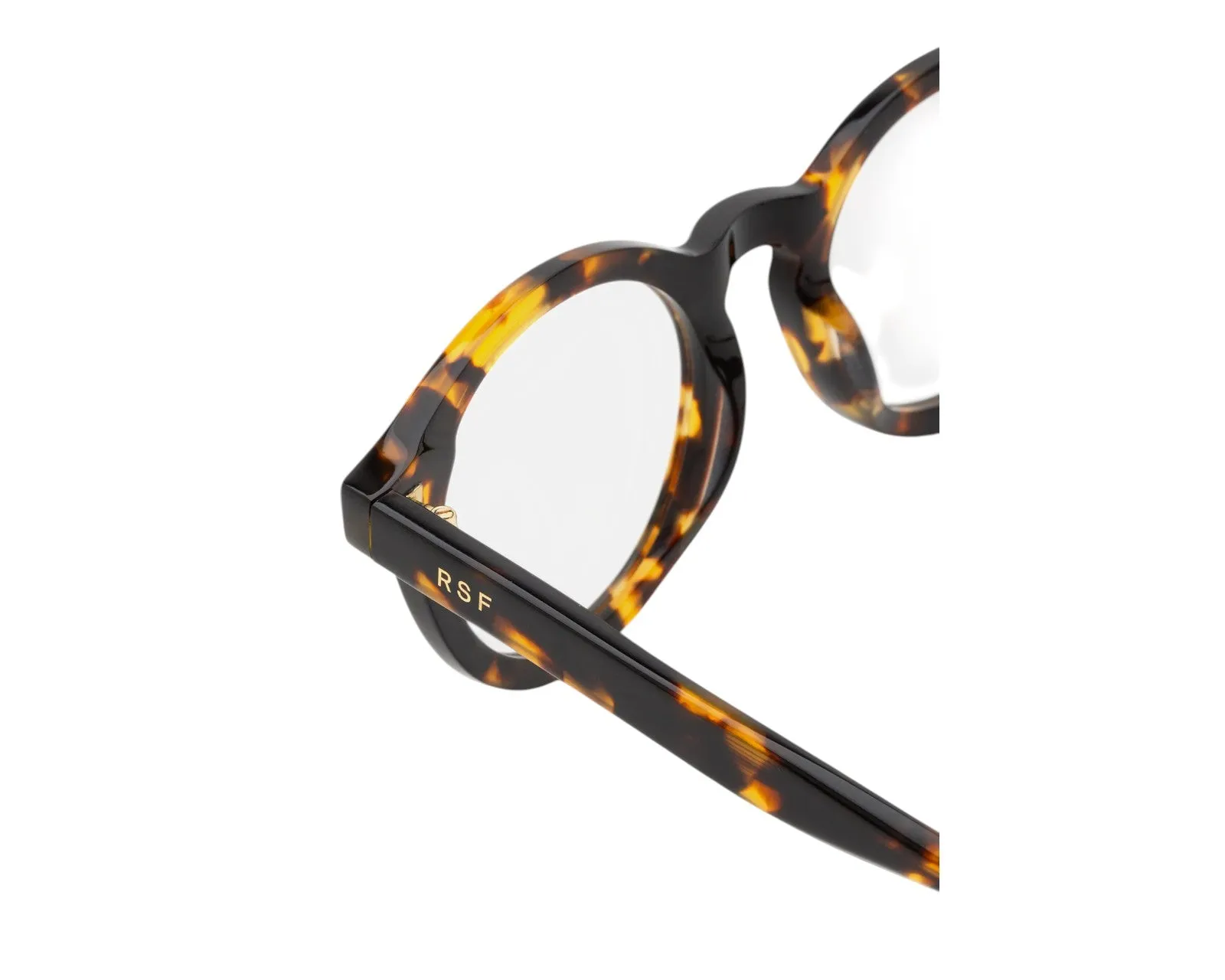 Retrosuperfuture UUF NUMERO 129 BURNT HAVANA Montature da vista Acetato Havana Rotonda - immagine 3