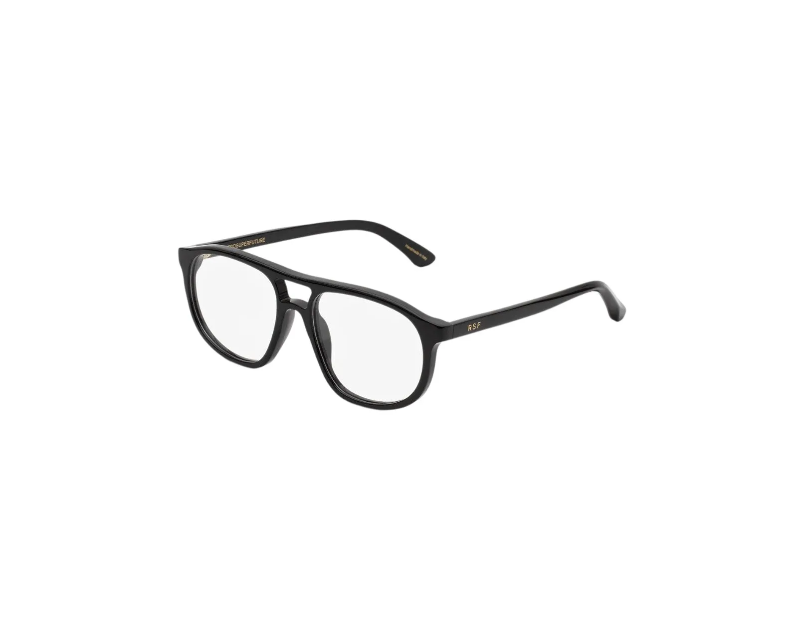 Retrosuperfuture 7SA NUMERO 127 BLACK Montature da vista Acetato Nero Squadrata - immagine 1