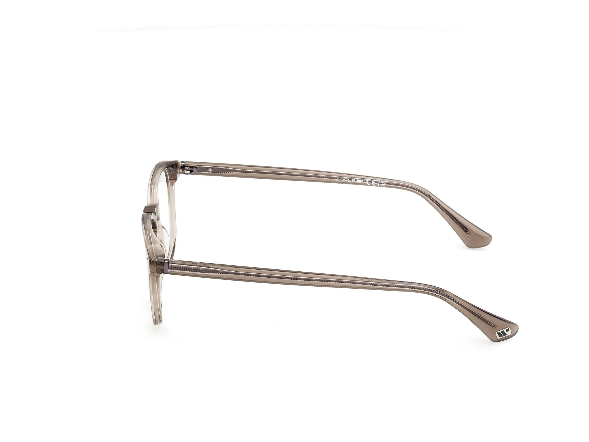 Web WE5455 57 Montature da vista Acetato Beige Rotonda Normale - immagine 3