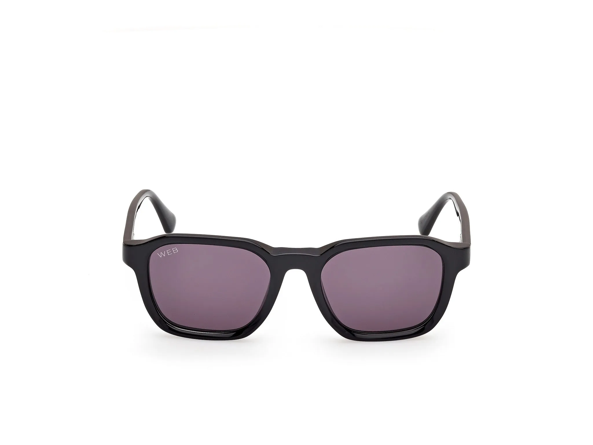 Web WE0385 05A Occhiali da sole Acetato Nero Fumo Squadrata Normale - immagine 2