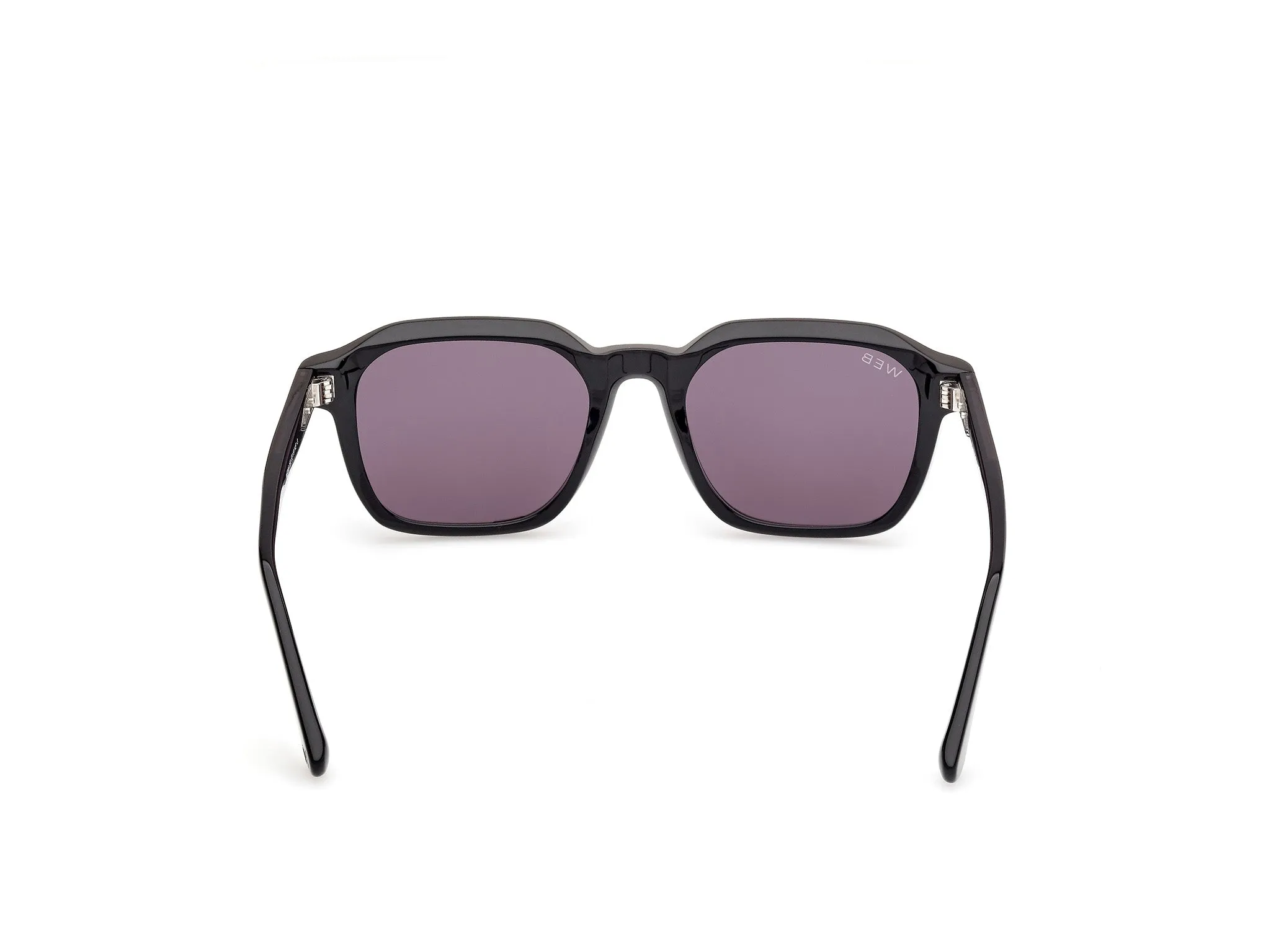 Web WE0385 05A Occhiali da sole Acetato Nero Fumo Squadrata Normale - immagine 4