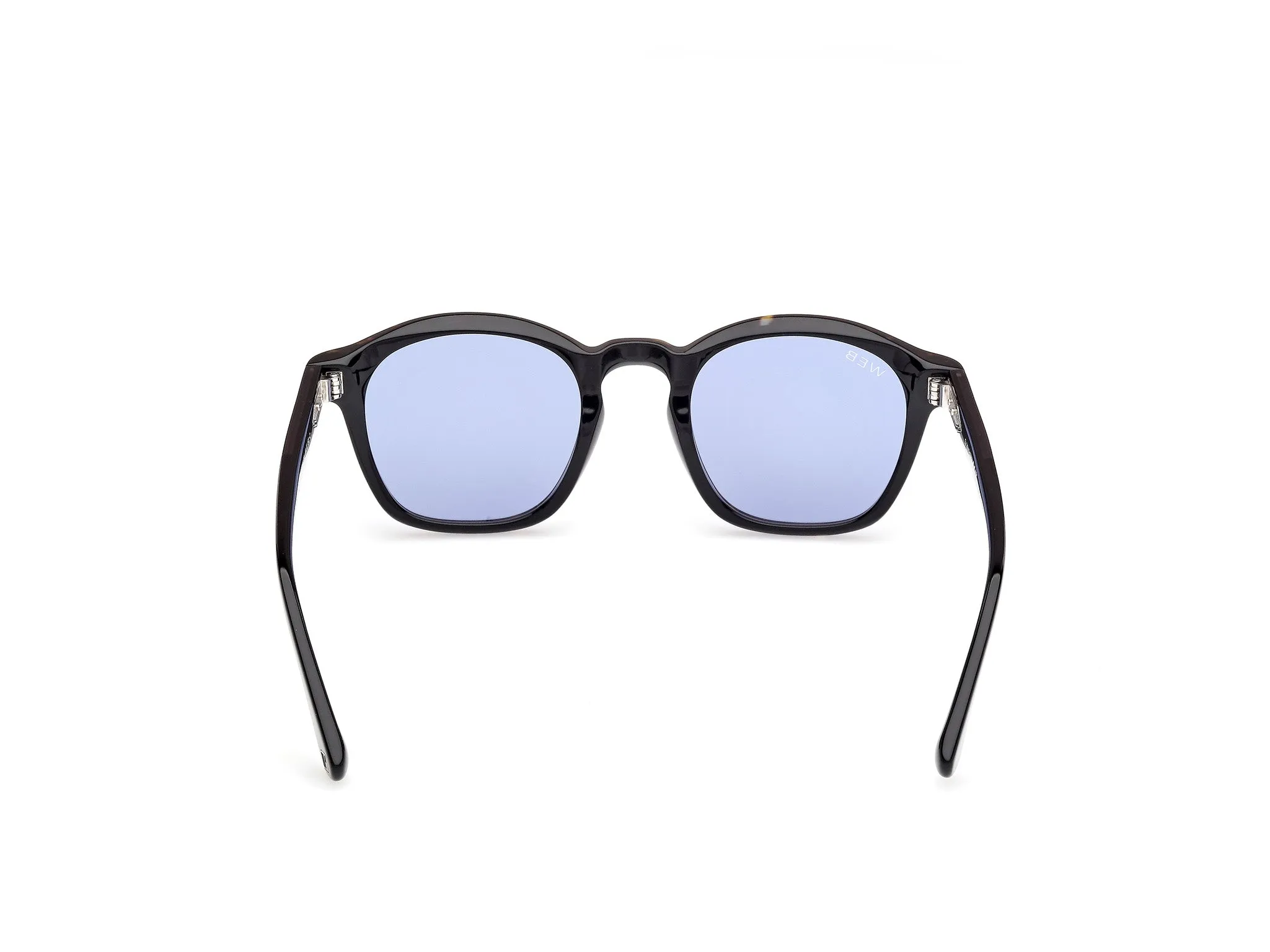 Web WE0384 56V Occhiali da sole Acetato Havana Blu Rotonda Normale - immagine 4