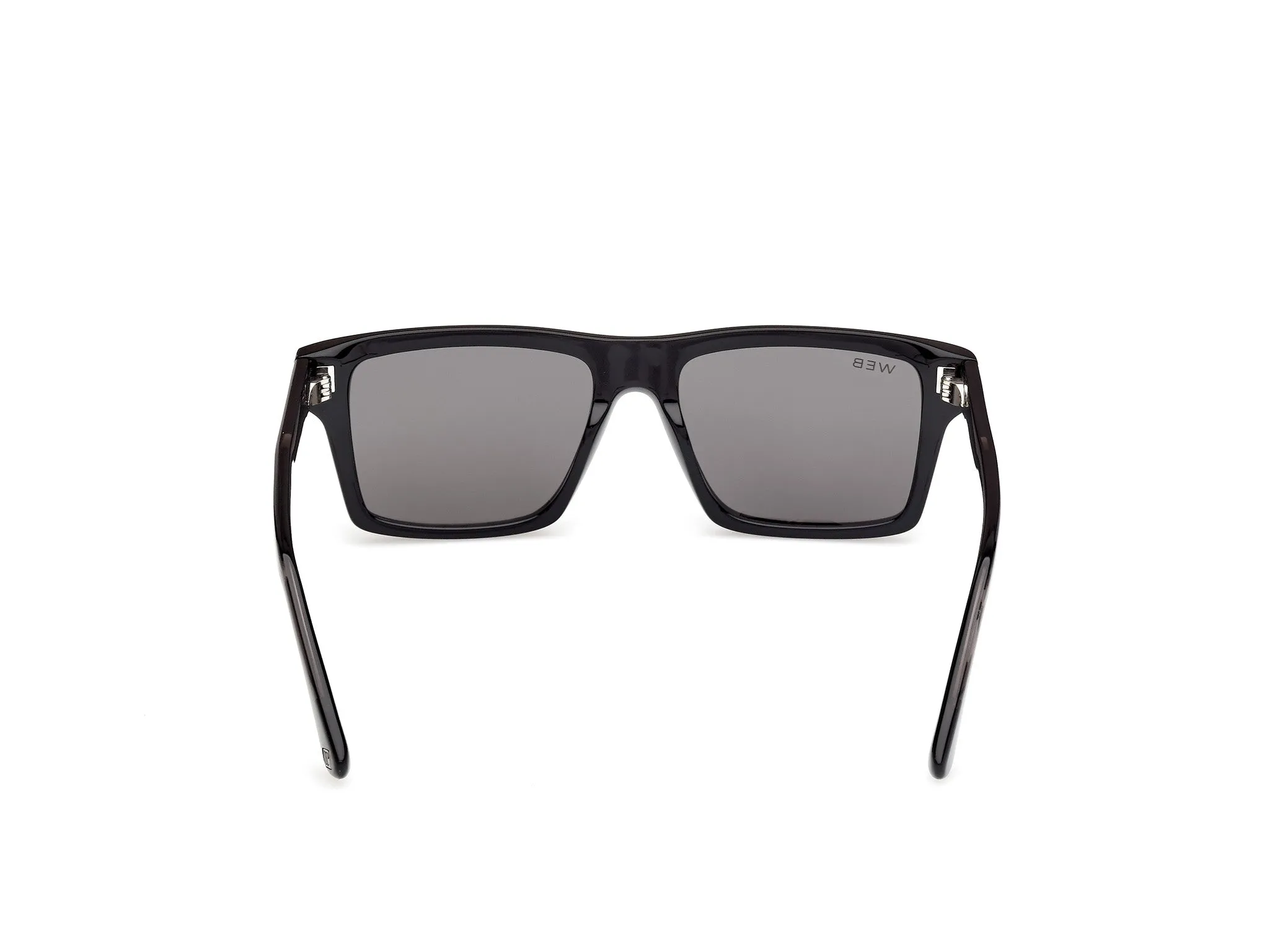 Web WE0383 05D Occhiali da sole Acetato Nero Fumo Squadrata Polarizzata - immagine 4