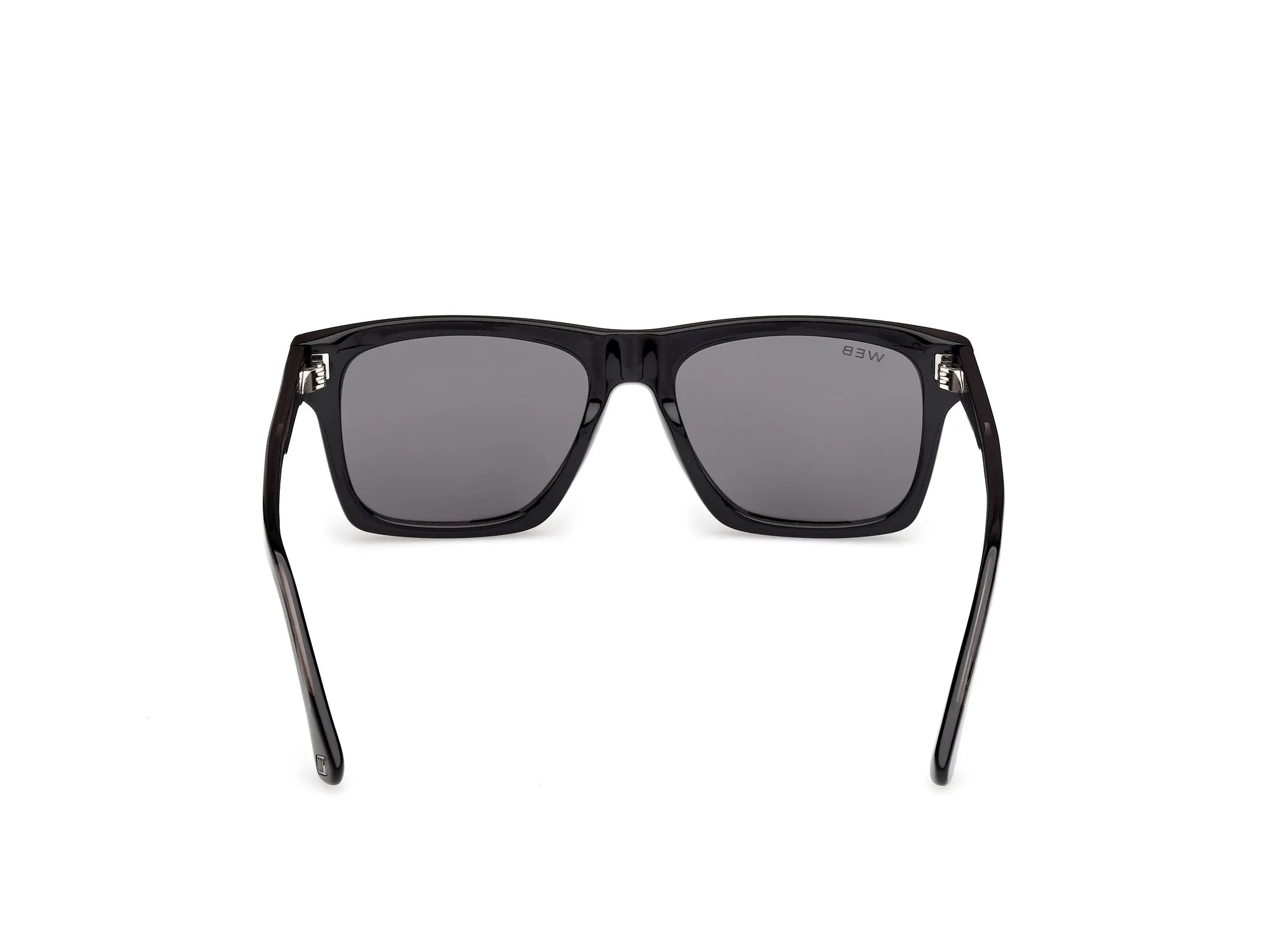 Web WE0382 05D Occhiali da sole Acetato Nero Fumo Squadrata Polarizzata - immagine 4