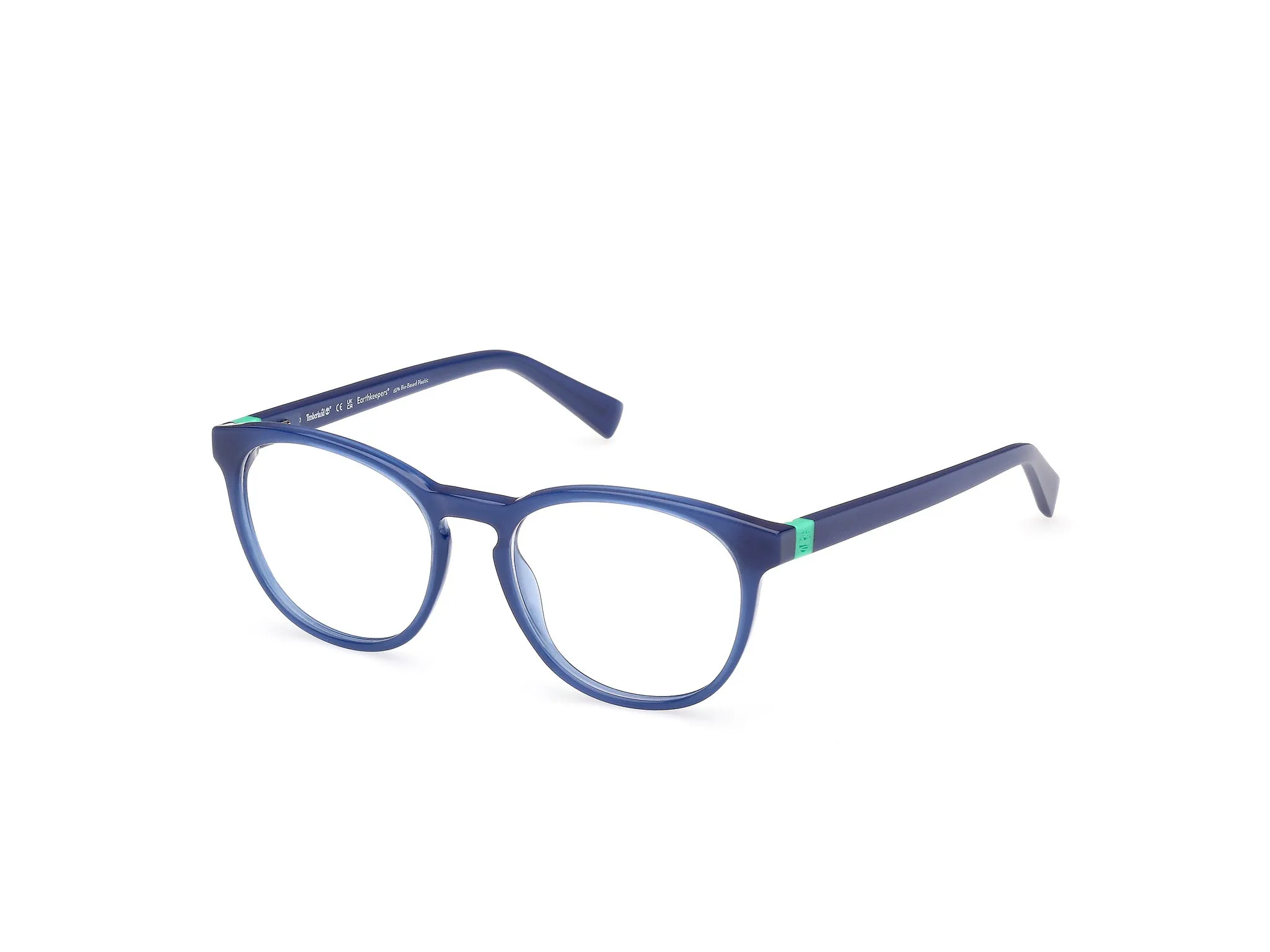 Timberland TB50062 90 Montature da vista Iniettato Blu Rotonda Normale - immagine 1