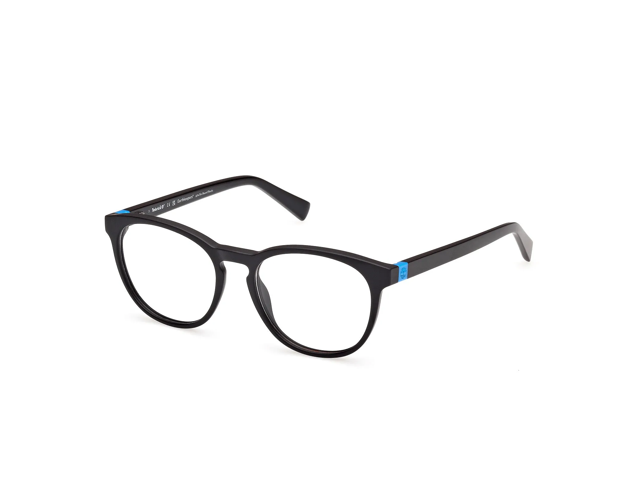 Timberland TB50062 2 Montature da vista Iniettato Nero Rotonda Normale - immagine 1