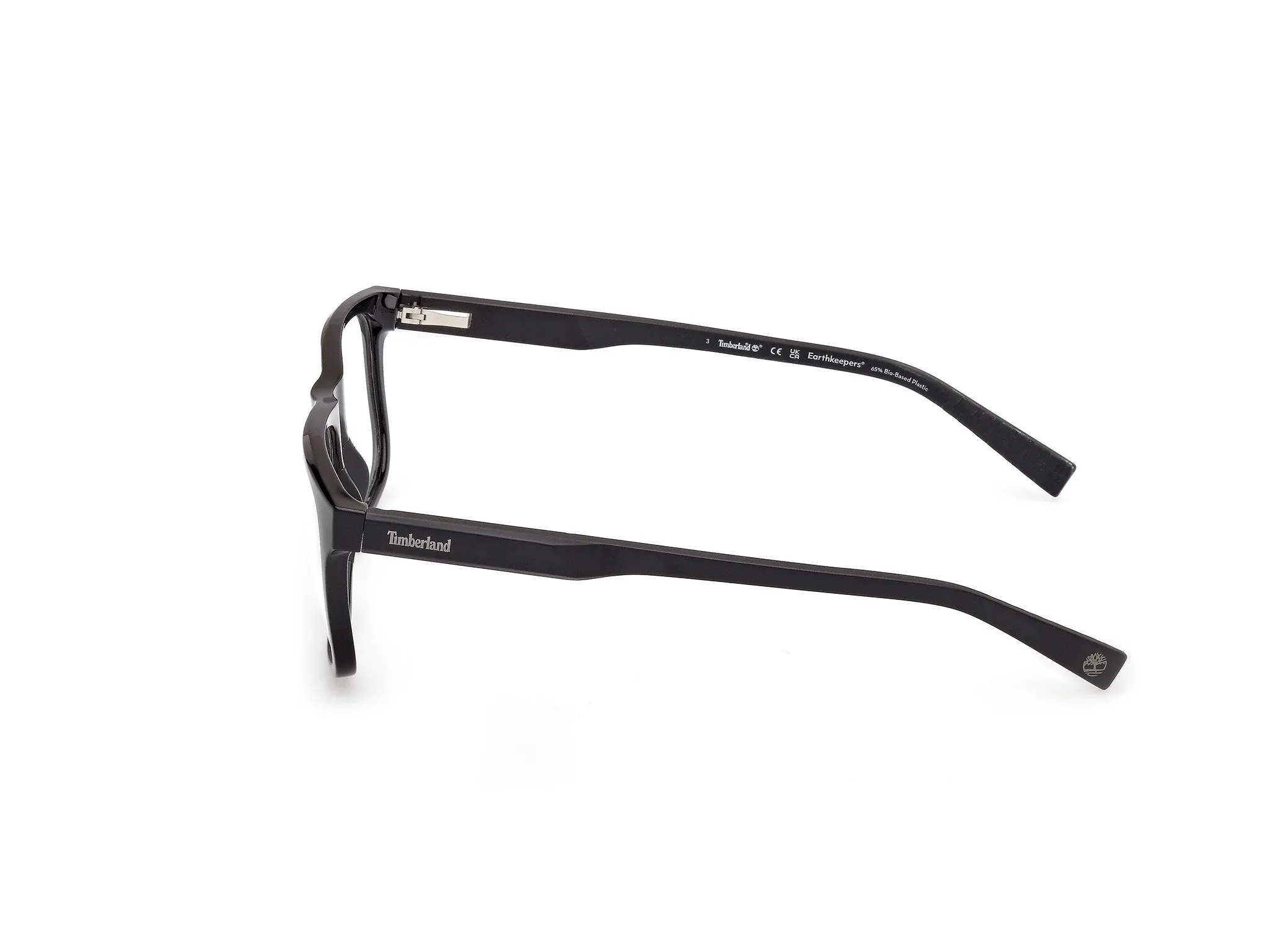 Timberland TB50055 1 Montature da vista Iniettato Nero Squadrata Normale - immagine 3