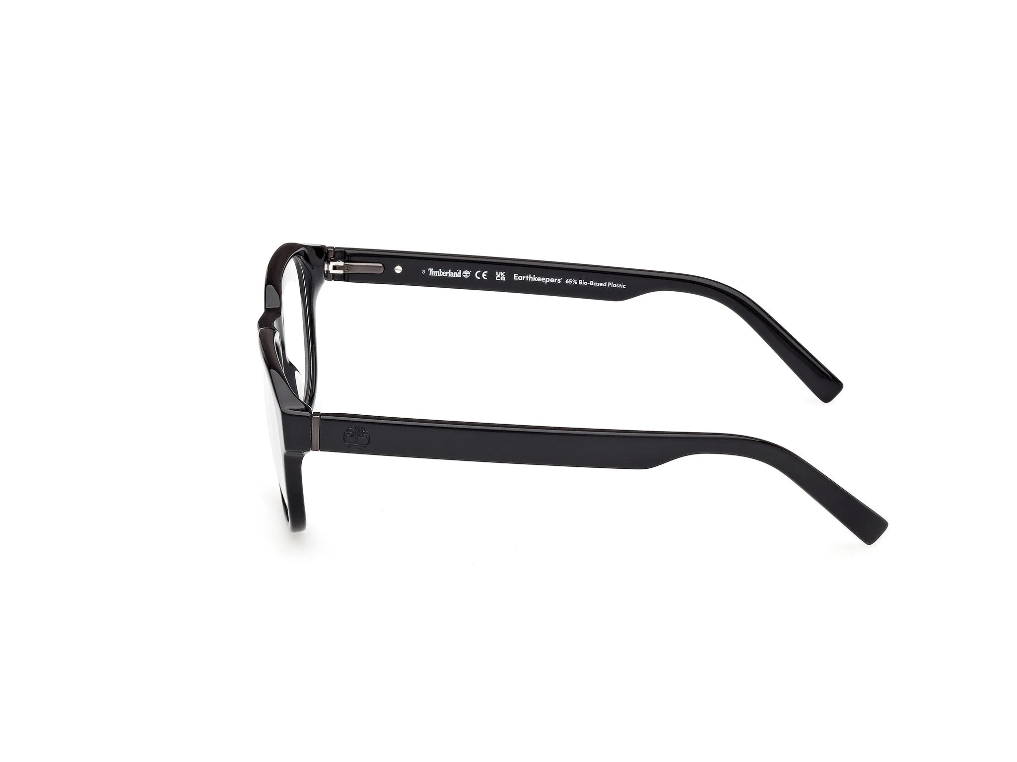 Timberland TB50052 1 Montature da vista Acetato Nero Rotonda Normale - immagine 3