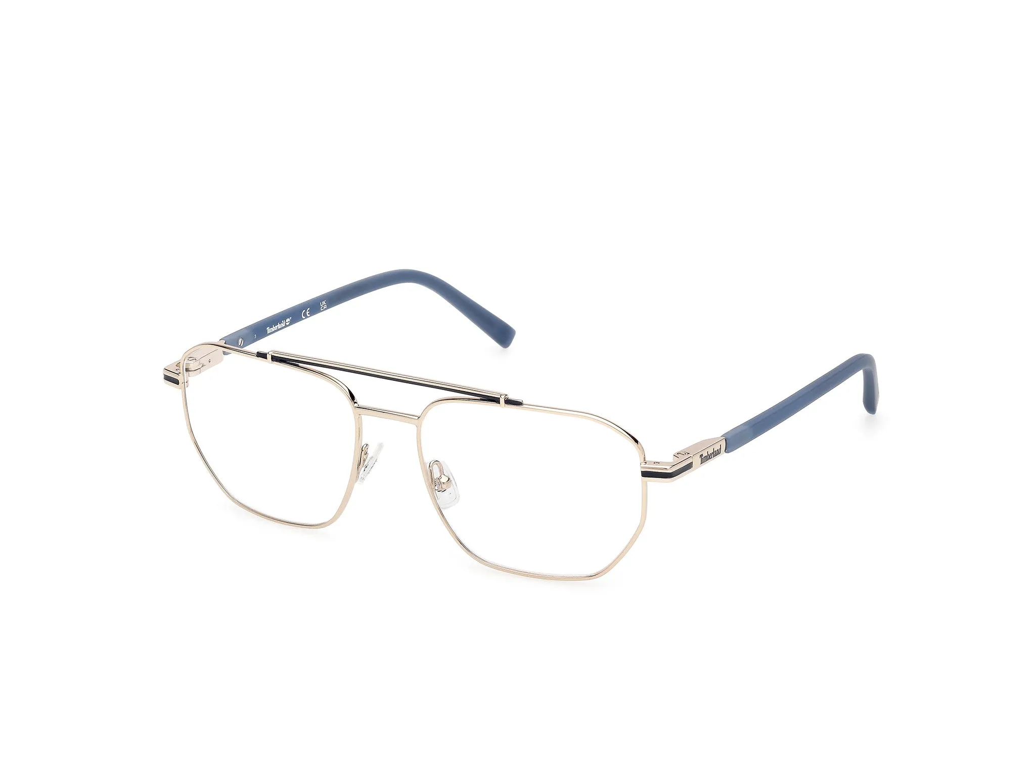 Timberland TB50049 32 Montature da vista Metallo Oro Squadrata Normale - immagine 1