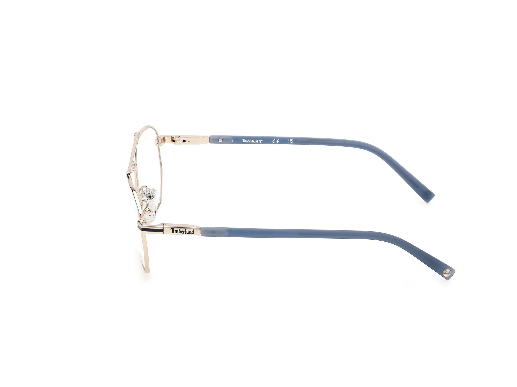 Timberland TB50049 32 Montature da vista Metallo Oro Squadrata Normale - immagine 3