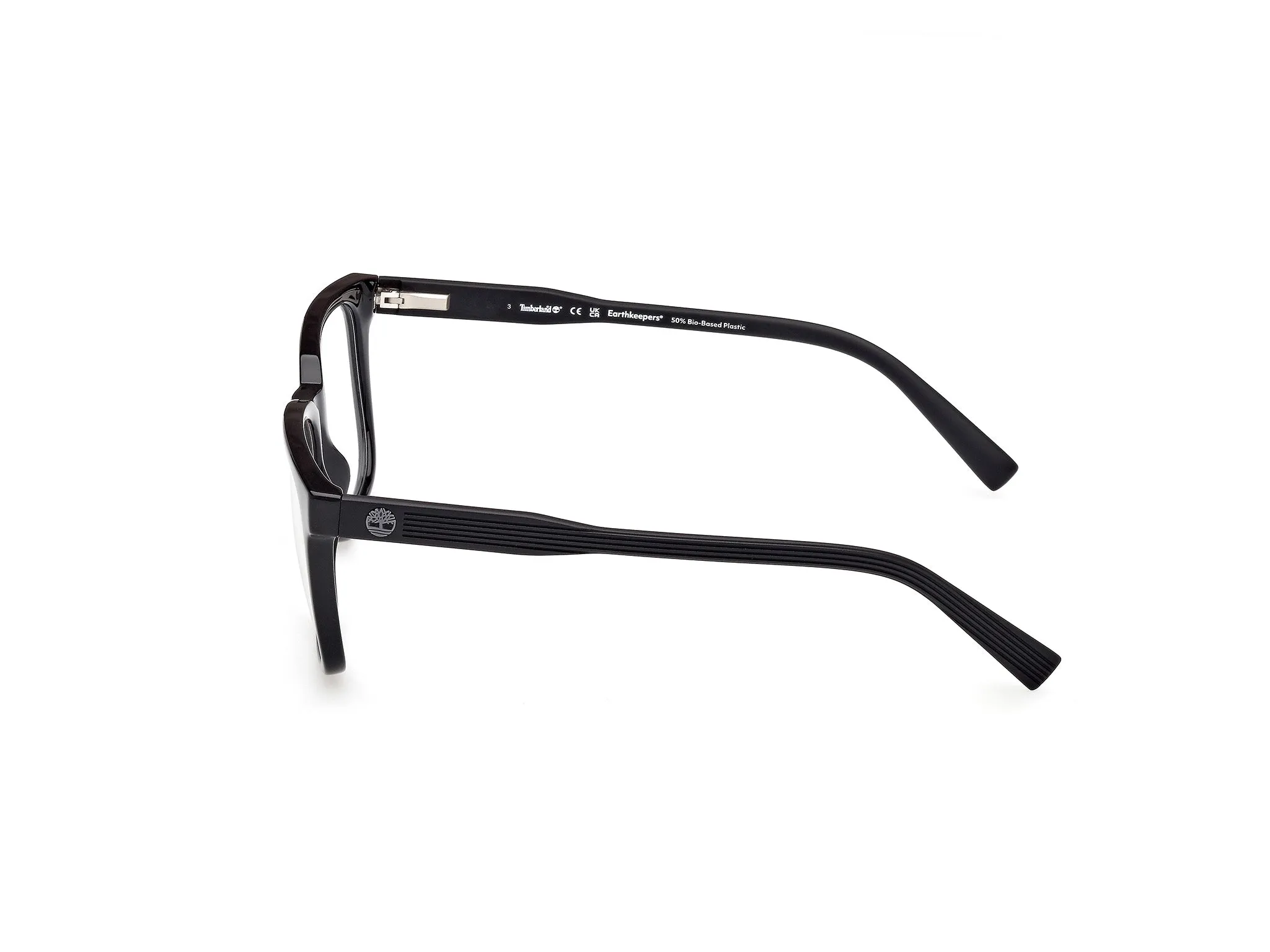 Timberland TB50047 1 Montature da vista Iniettato Nero Squadrata Normale - immagine 3