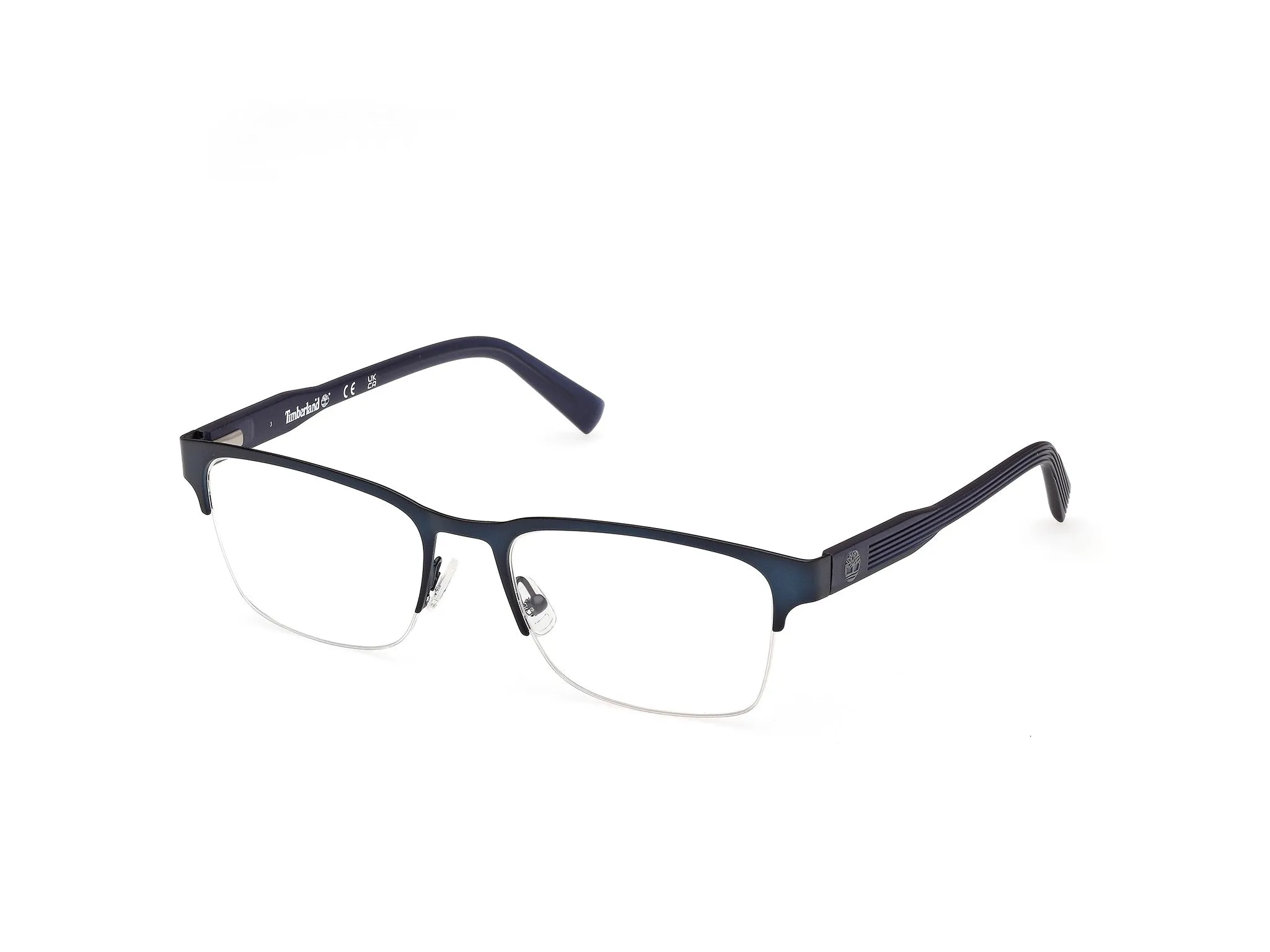 Timberland TB50046 91 Montature da vista Metallo Blu Squadrata Normale - immagine 1