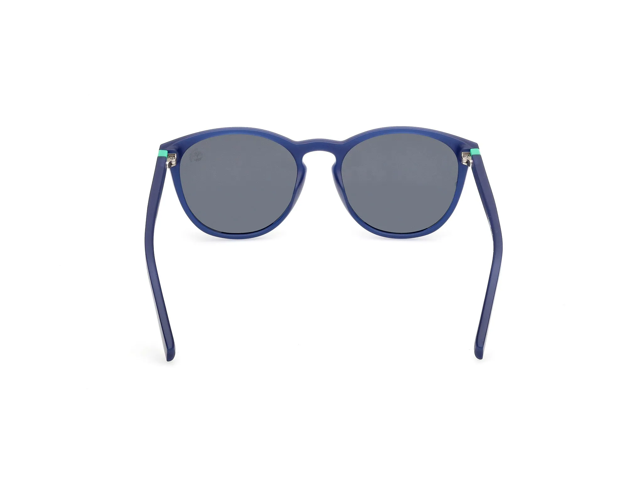 Timberland TB00049 91D Occhiali da sole Iniettato Blu Fumo Rotonda Polarizzata - immagine 4