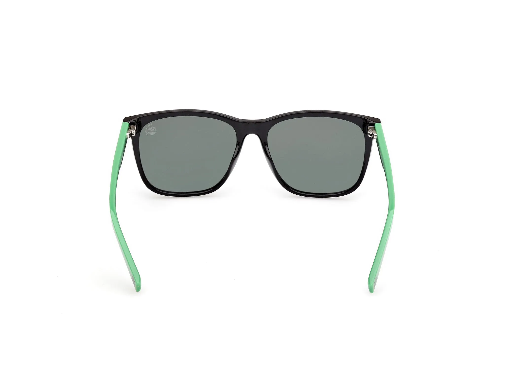 Timberland TB00047 01R Occhiali da sole Iniettato Nero Verde Squadrata Polarizzata - immagine 4