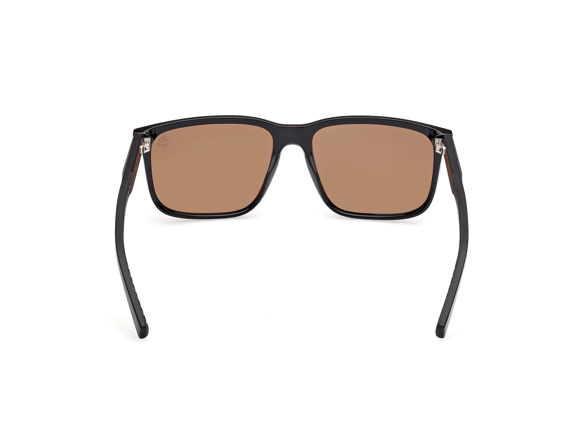 Timberland TB00037 01H Occhiali da sole Iniettato Nero Marrone Squadrata Polarizzata - immagine 4