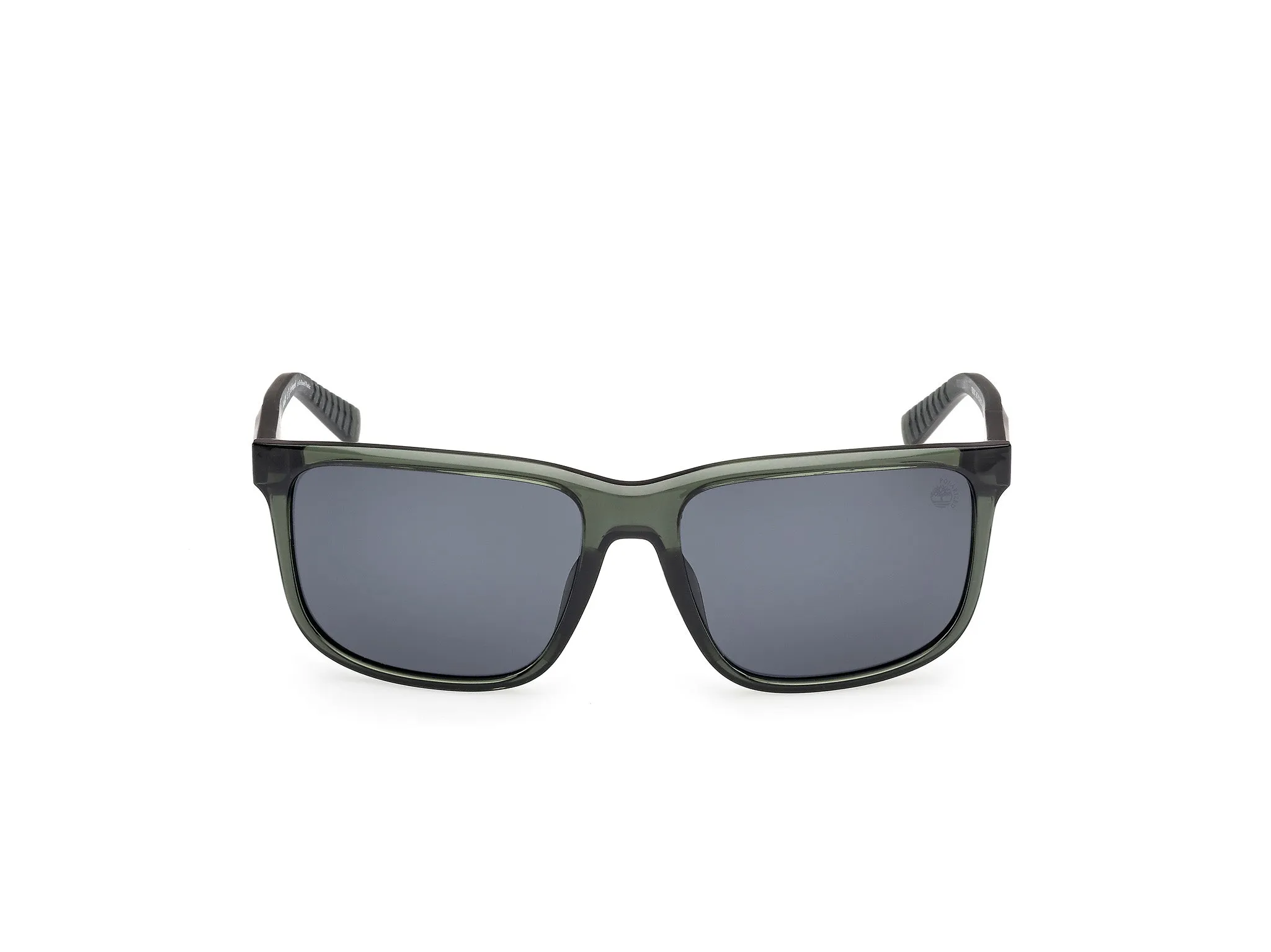 Timberland TB00037 96D Occhiali da sole Iniettato Verde Fumo Squadrata Polarizzata - immagine 2