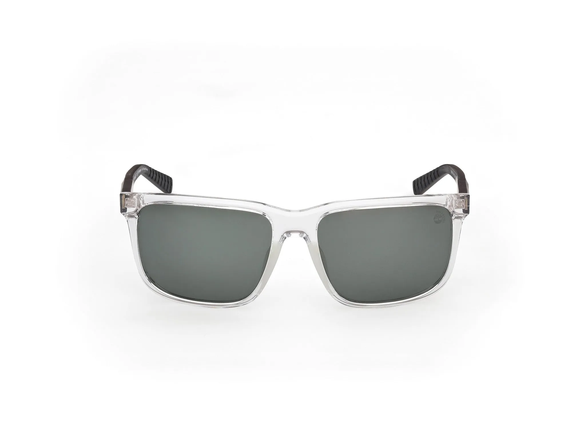 Timberland TB00037 26R Occhiali da sole Iniettato Trasparente Grigio Squadrata Polarizzata - immagine 2