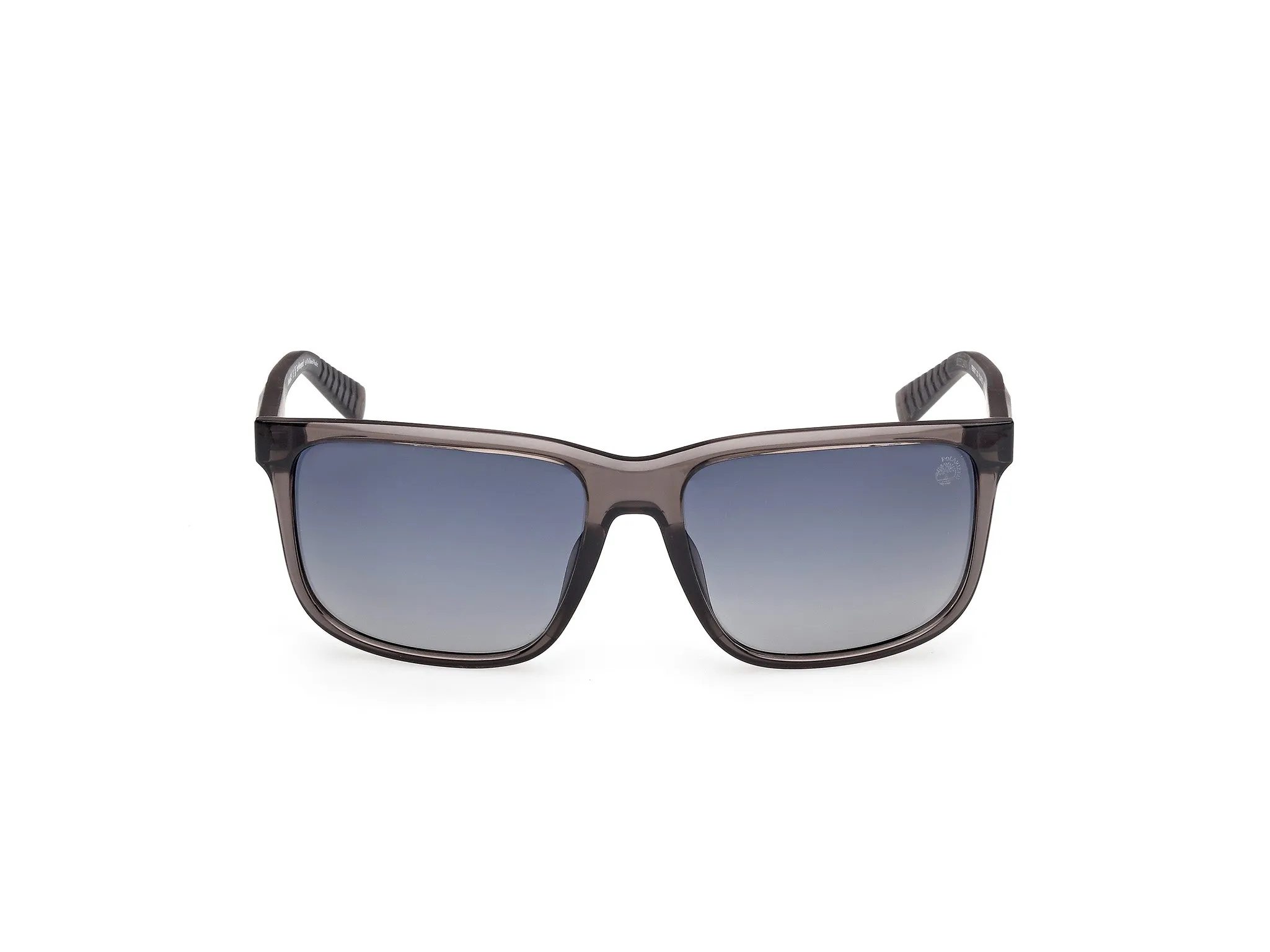 Timberland TB00037 20D Occhiali da sole Iniettato Grigio Fumo Squadrata Polarizzata - immagine 2