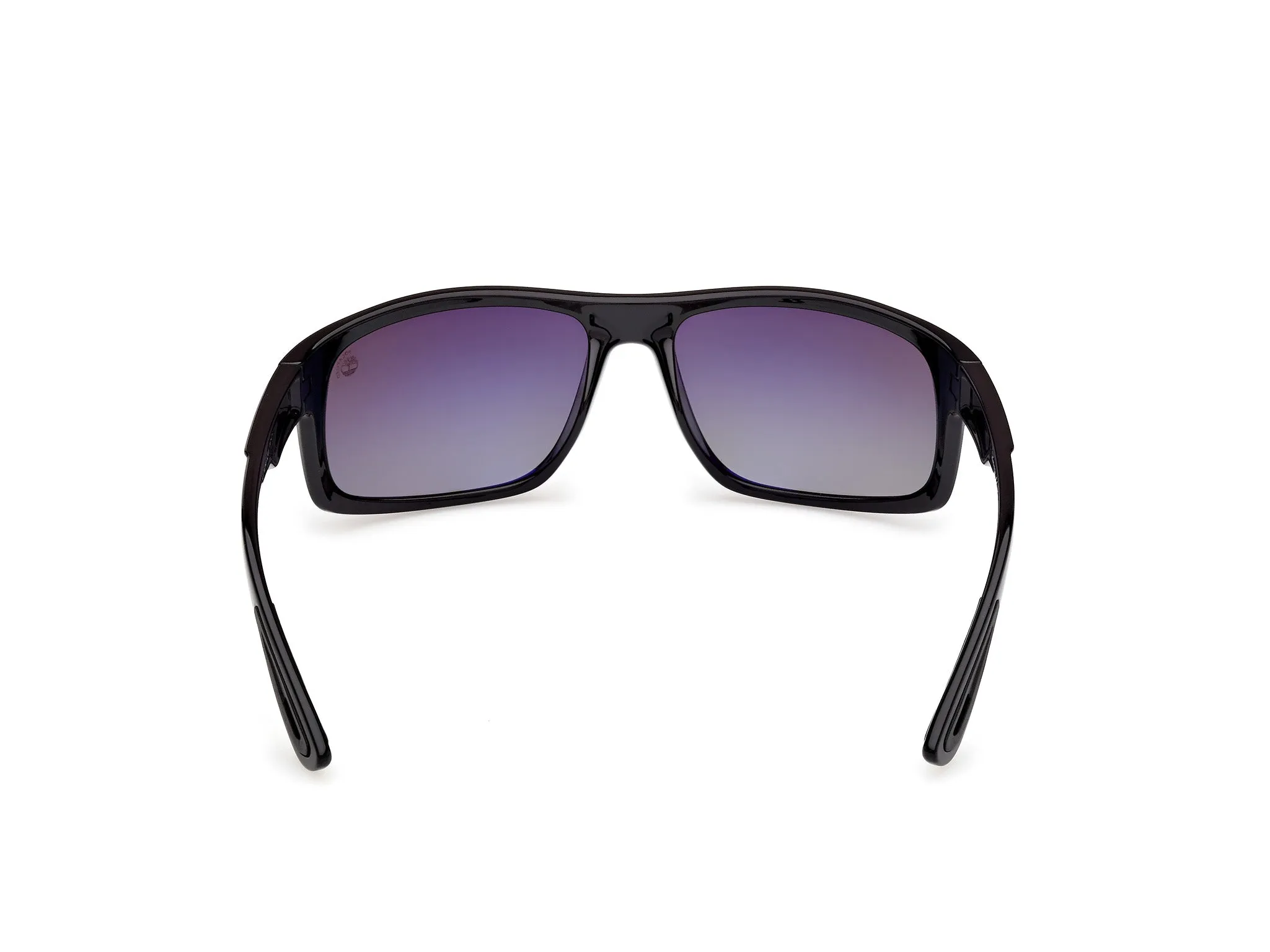 Timberland TB00034 01D Occhiali da sole Iniettato Nero Fumo Squadrata Polarizzata - immagine 4
