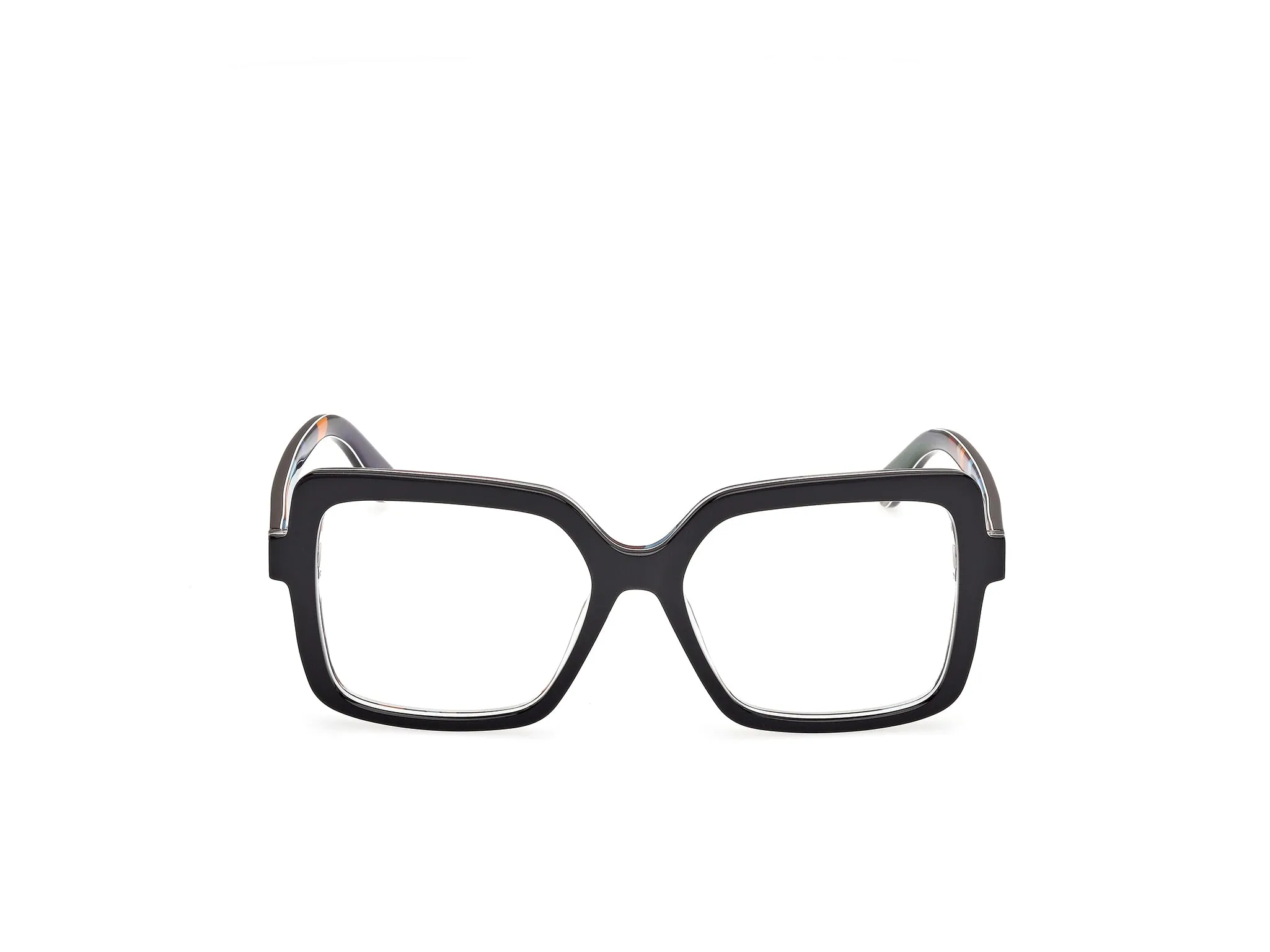 Emilio Pucci EP5265 4 Montature da vista Acetato Nero Squadrata Normale - immagine 2