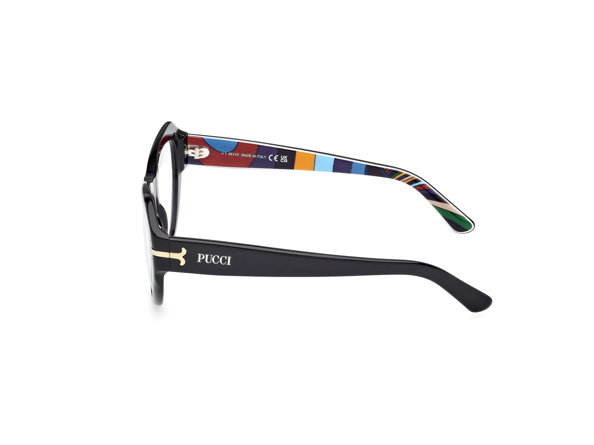 Emilio Pucci EP5263 5 Montature da vista Acetato Nero Cat Eye Normale - immagine 3