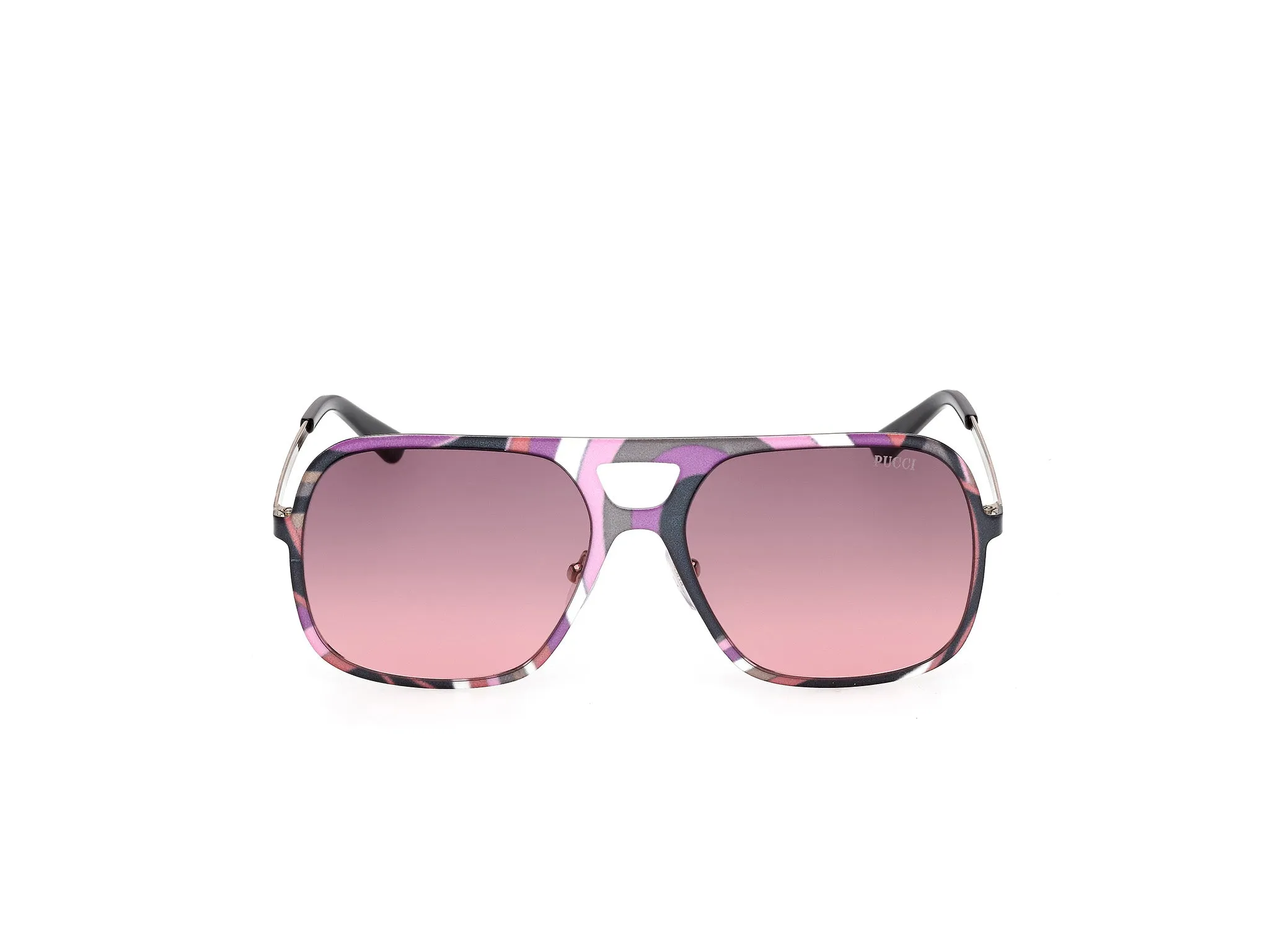 Emilio Pucci EP0238 99T Occhiali da sole Metallo Squadrata Normale - immagine 2