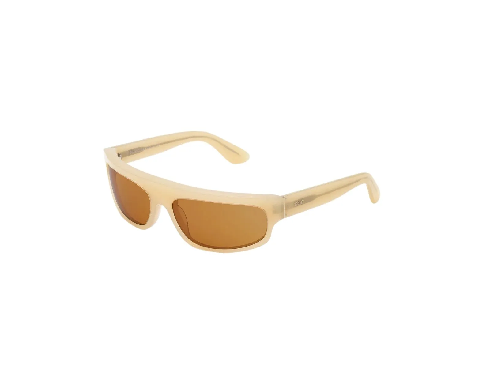 Retrosuperfuture 4B0 ZAM CREMOSO Occhiali da sole outlet Acetato Crema Marrone Normale - immagine 1