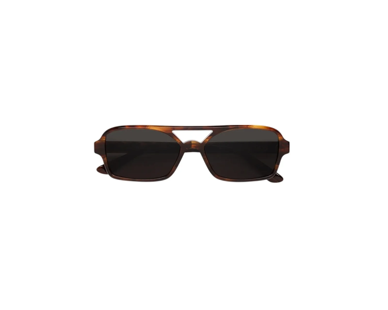 Retrosuperfuture XDK VICO HAVANA STRIATA Occhiali da sole Acetato Havana Nero Squadrata Normale - immagine 2