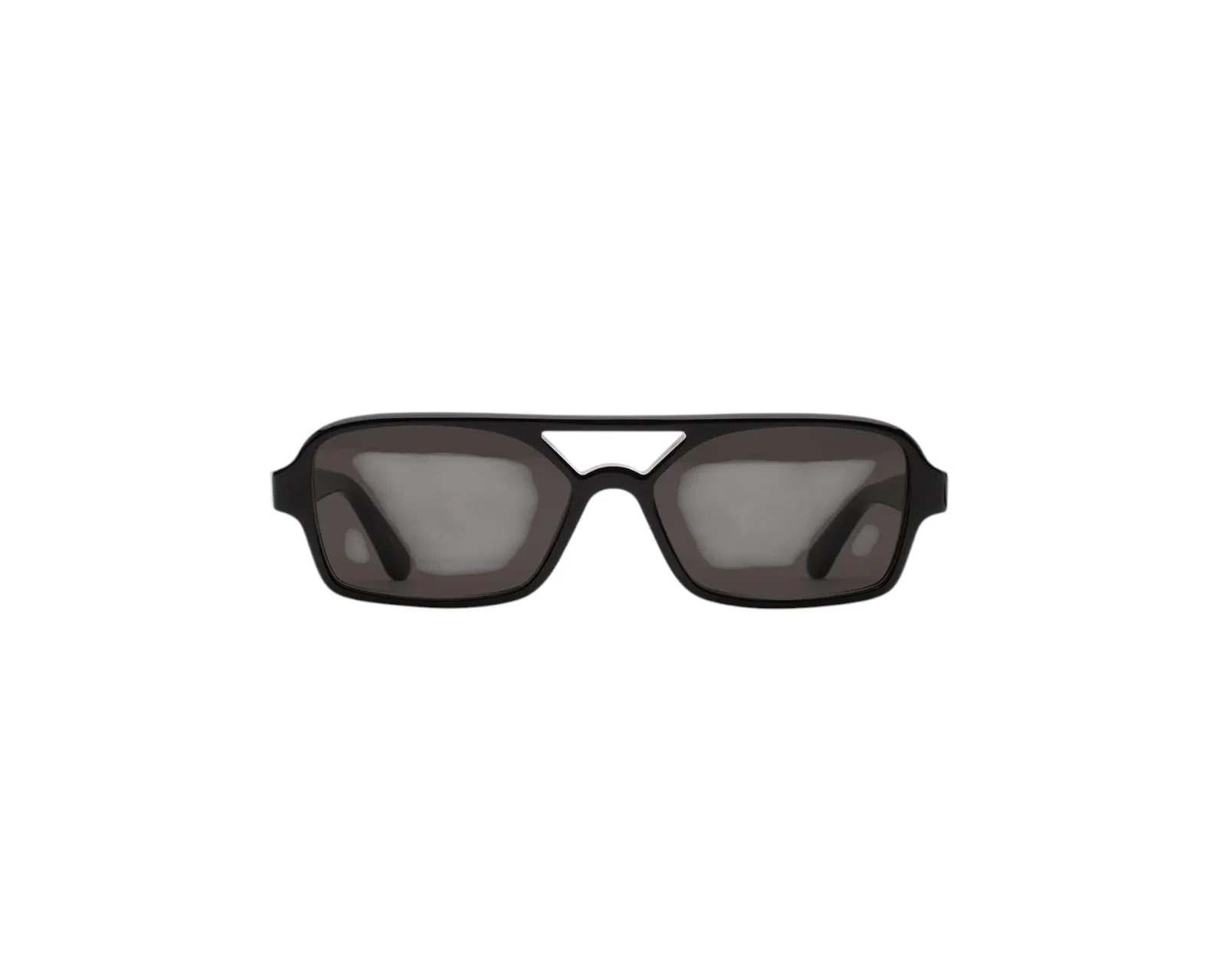 Retrosuperfuture XTA VICO BLACK Occhiali da sole Acetato Nero Nero Squadrata Normale - immagine 2