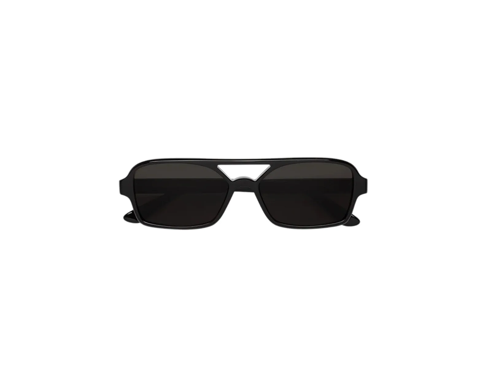 Retrosuperfuture XTA VICO BLACK Occhiali da sole Acetato Nero Nero Squadrata Normale - immagine 3