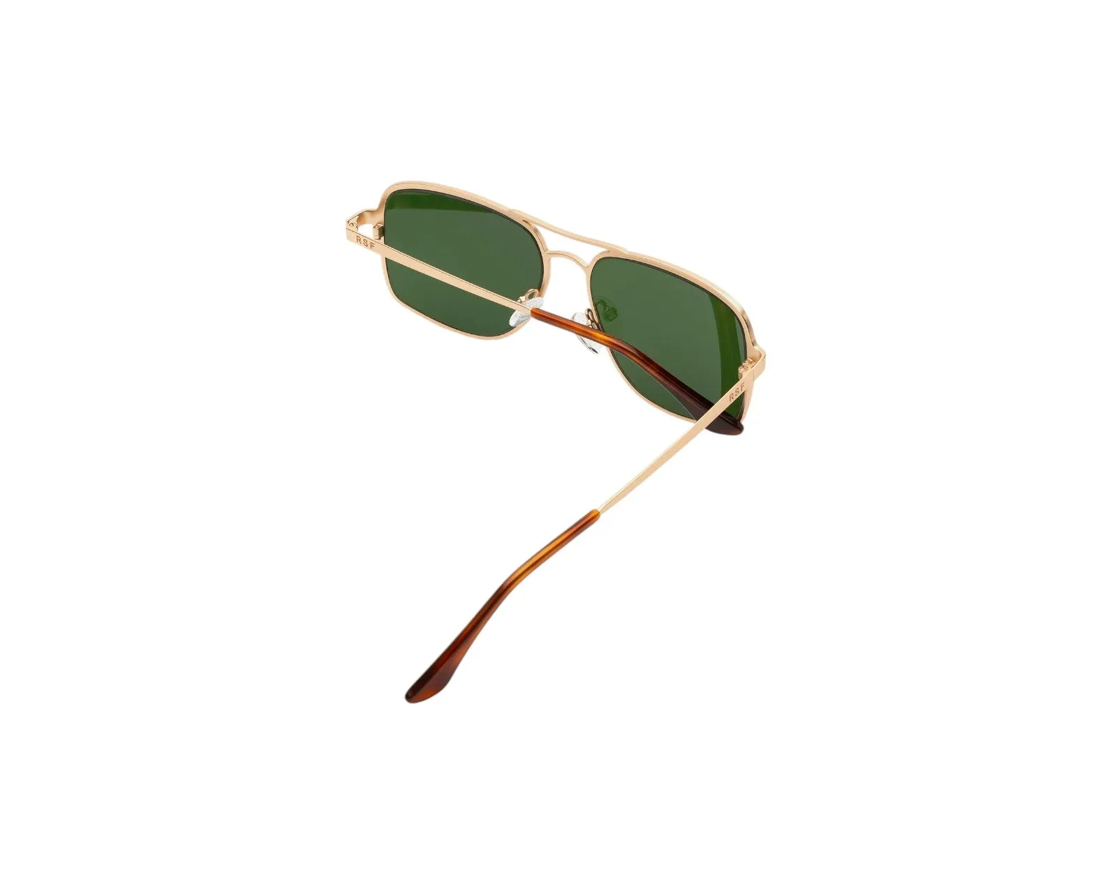 Retrosuperfuture V3L SPLIFF CLASSICCS Occhiali da sole Acetato Oro Verde Squadrata Normale - immagine 3