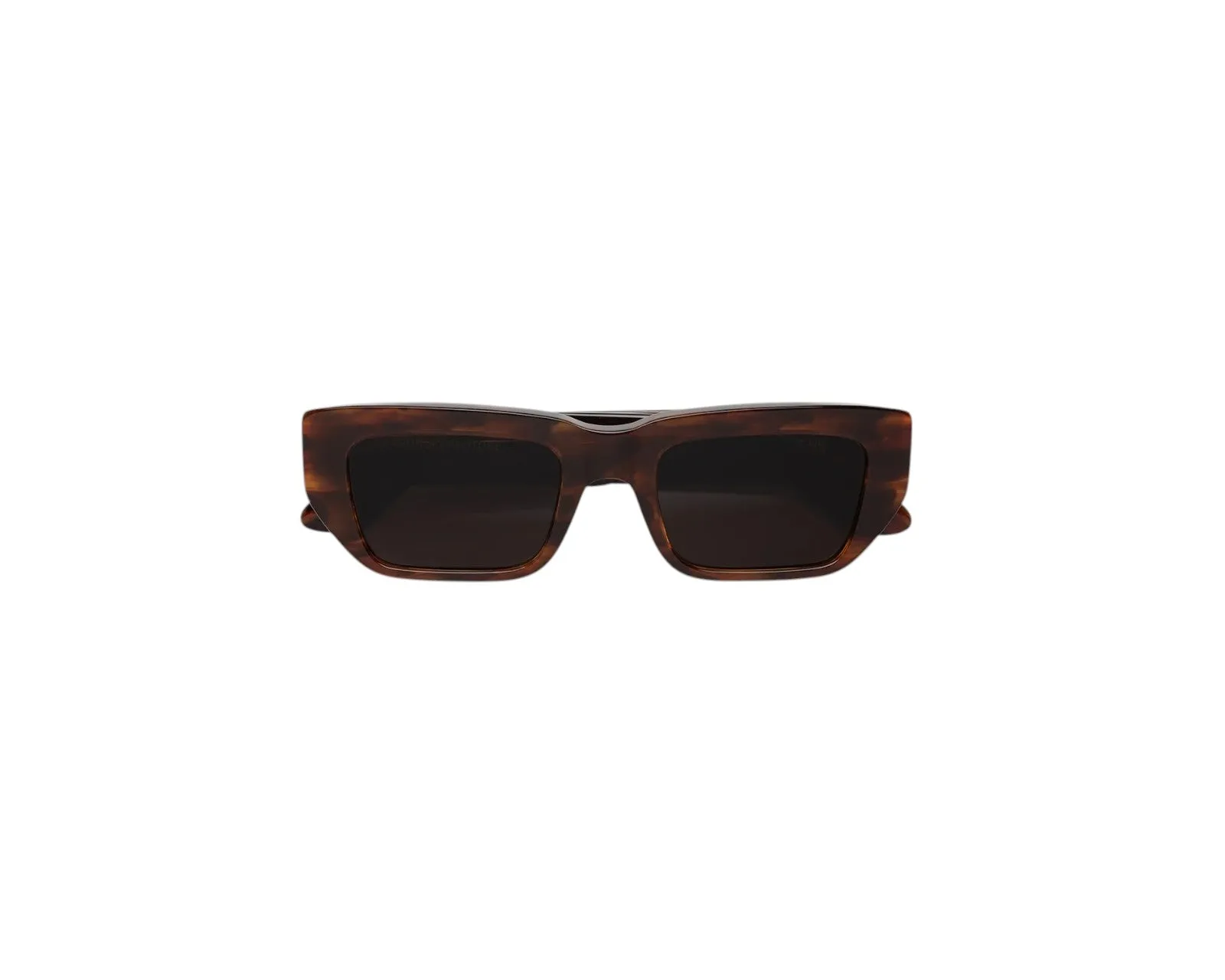 Retrosuperfuture OGU RA HAVANA STRIATA Occhiali da sole Acetato Havana Nero Squadrata Normale - immagine 2